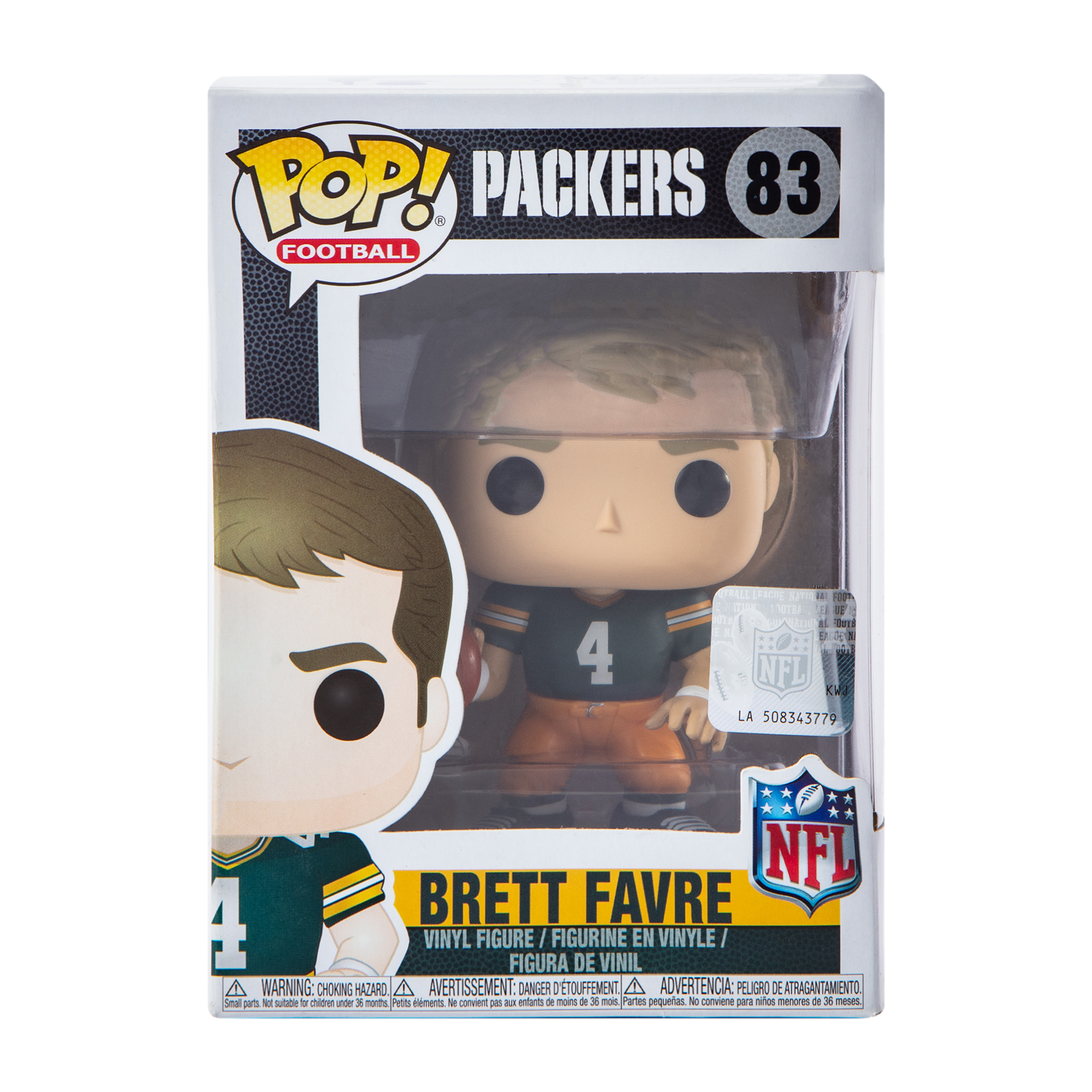 Funko Pop!® NFL Packers Brett Favre Vinyl Figure