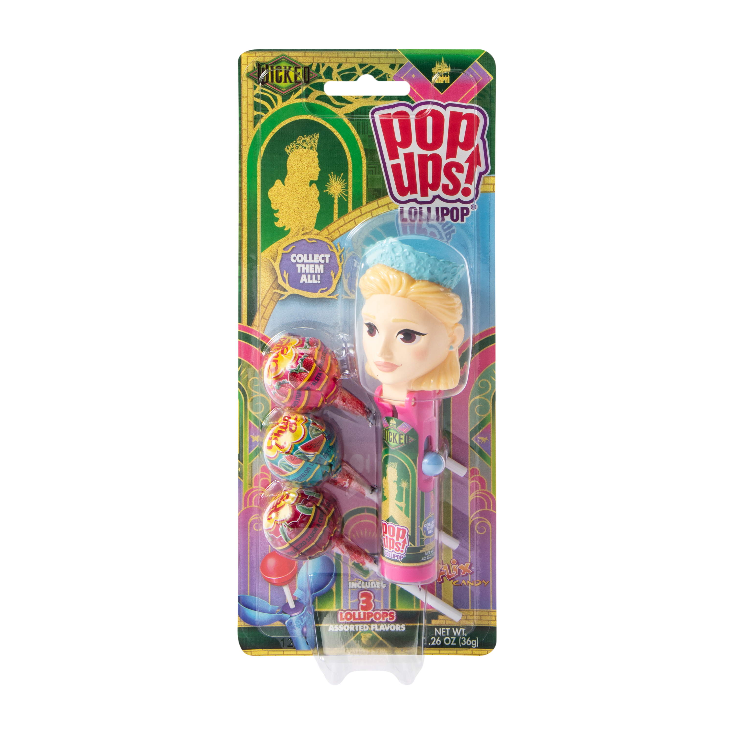 Wicked Pop Ups! Lollipops 3-Set 1.26oz