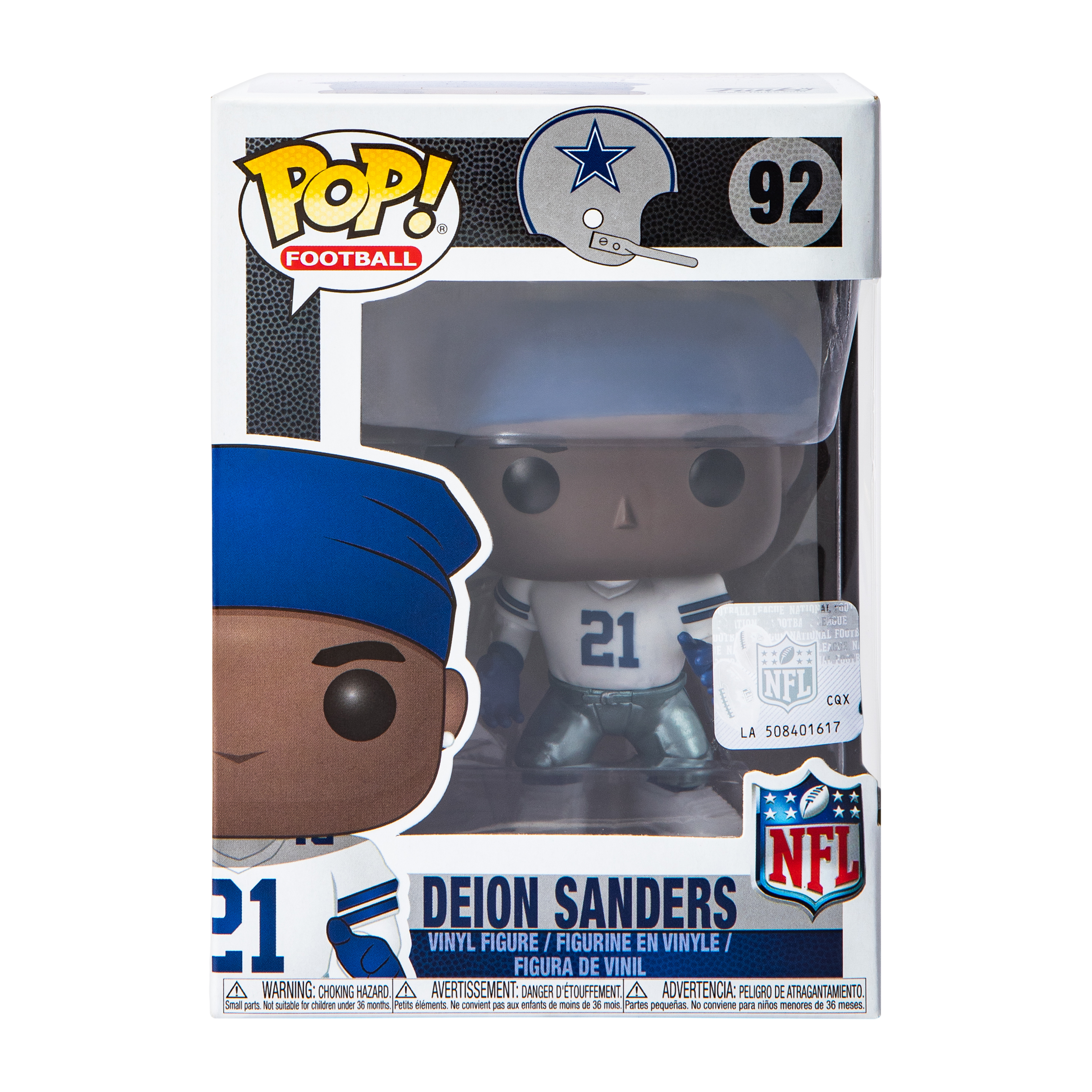 Funko Pop!® NFL  Dallas Cowboys Deion Sanders Vinyl Figure