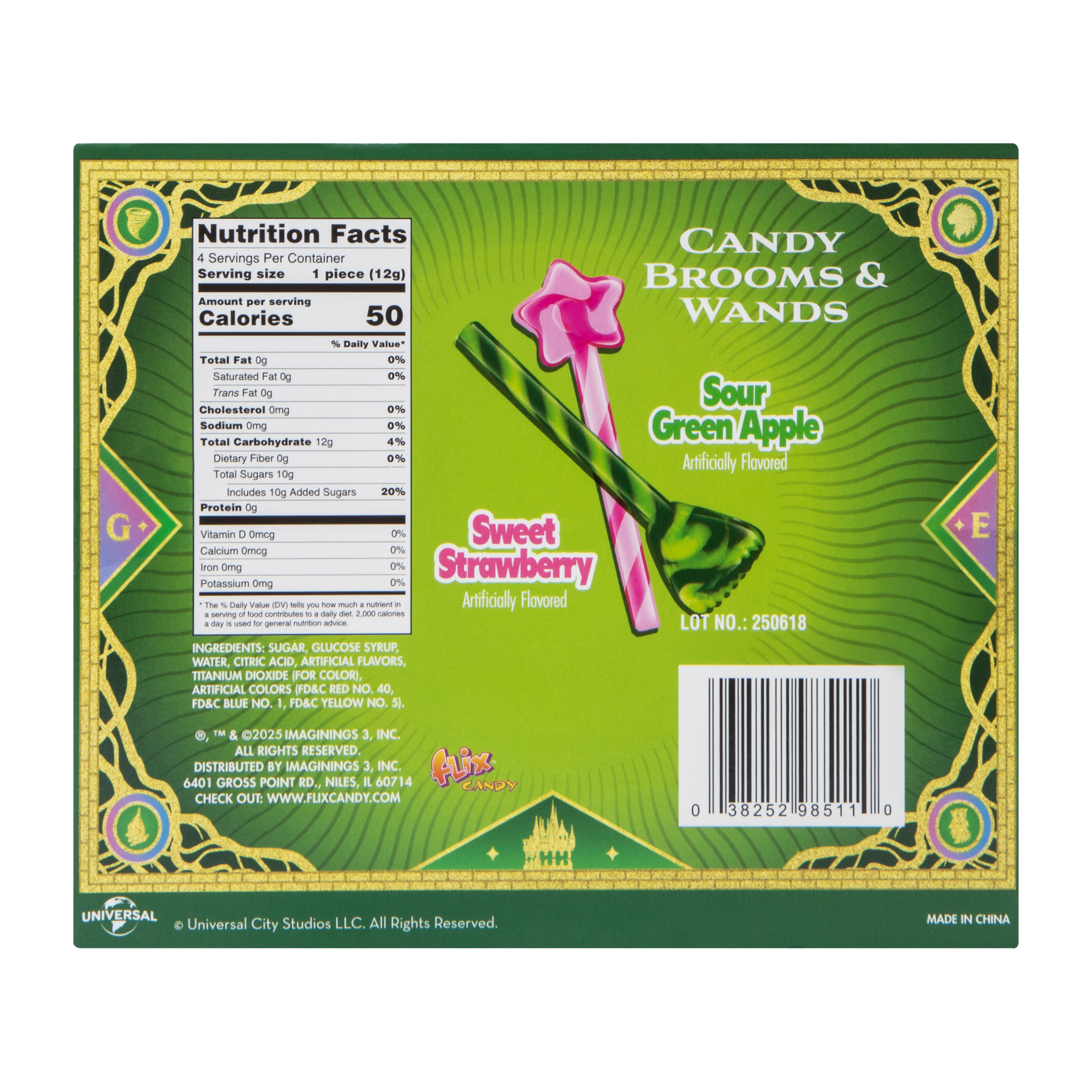 Wicked Candy Brooms & Wands 1.69oz