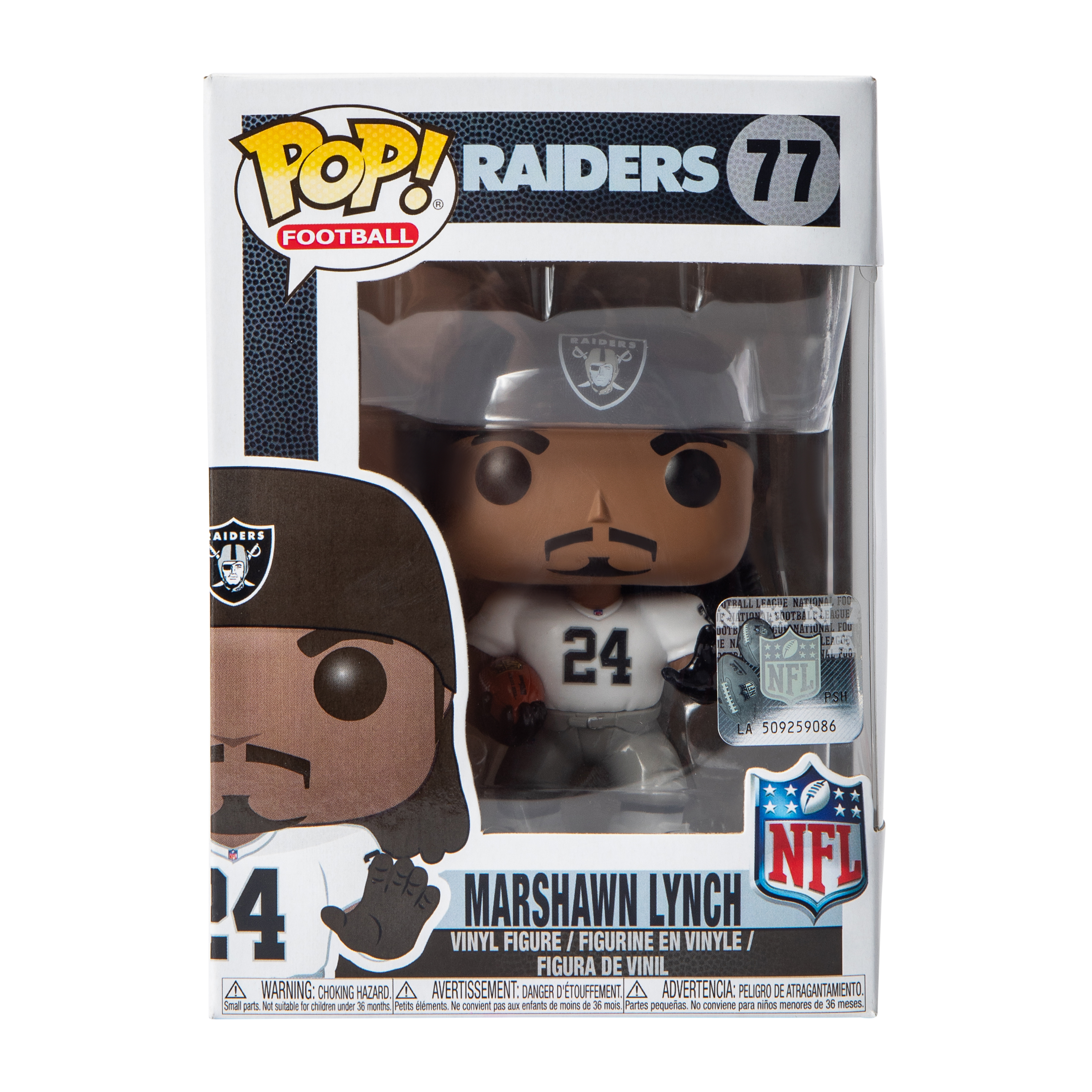Funko Pop!® Raiders Marshawn Lynch Vinyl Figure