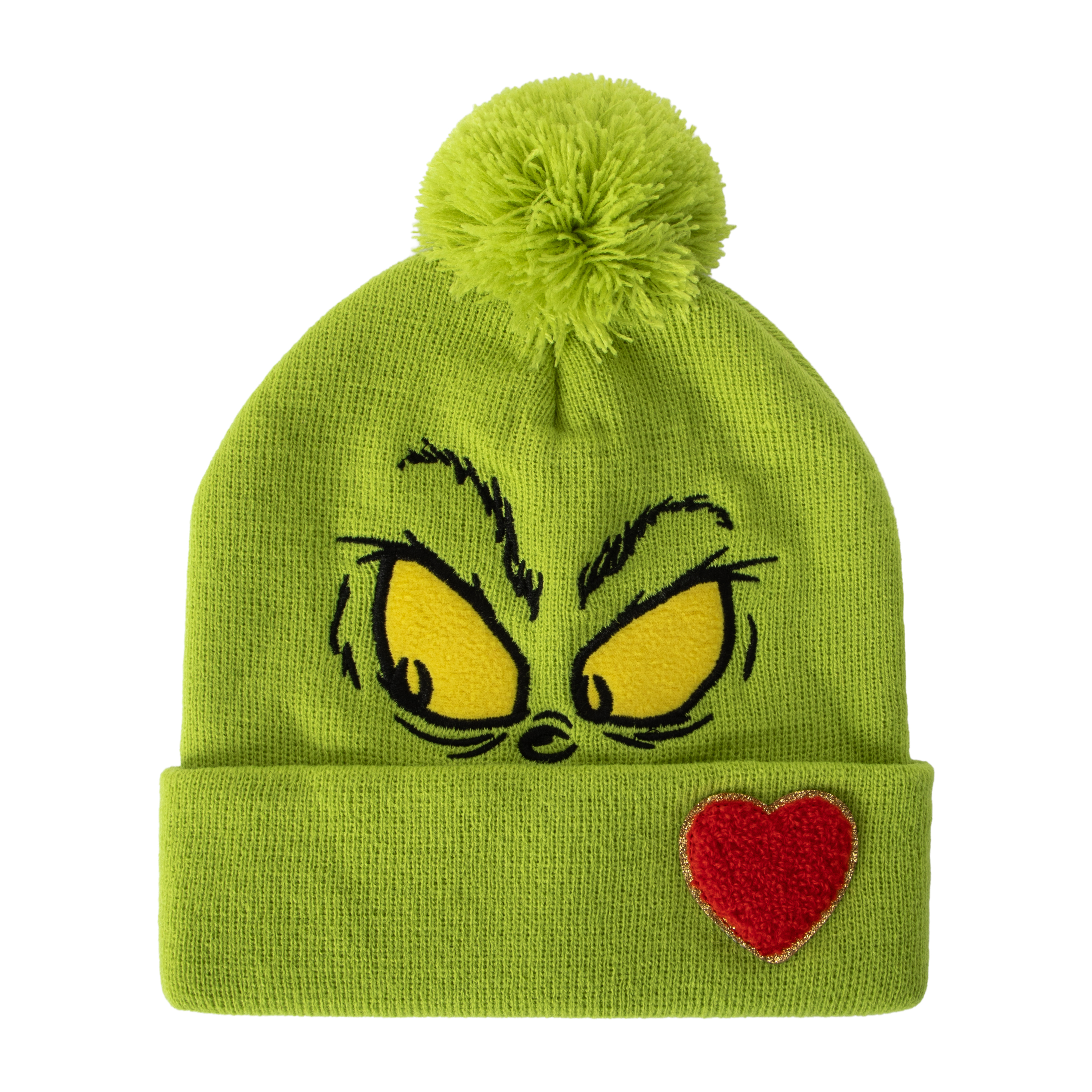 Licensed Beanie With Pompoms