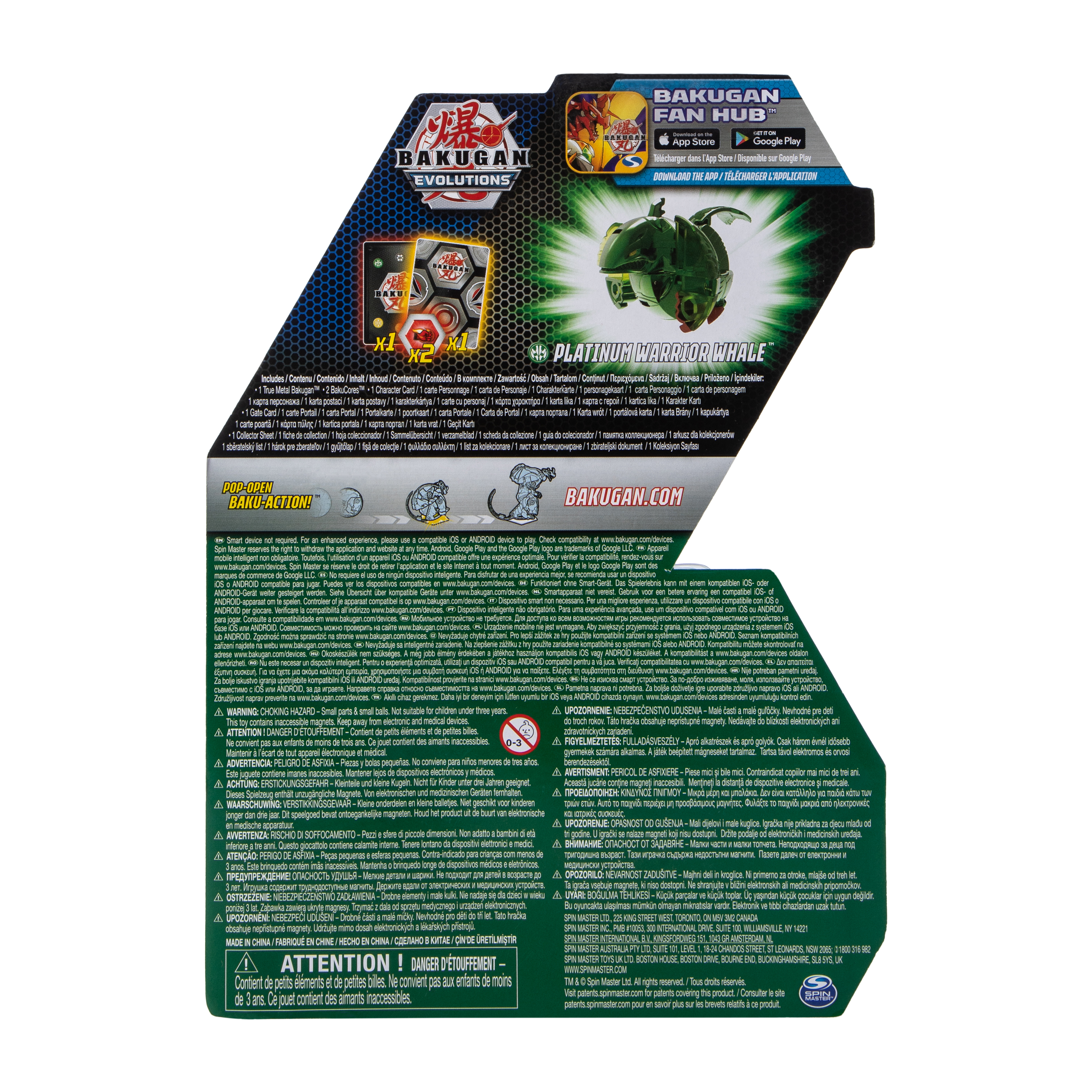 Bakugan® Evolutions True Metal Series Toy (Styles May Vary)