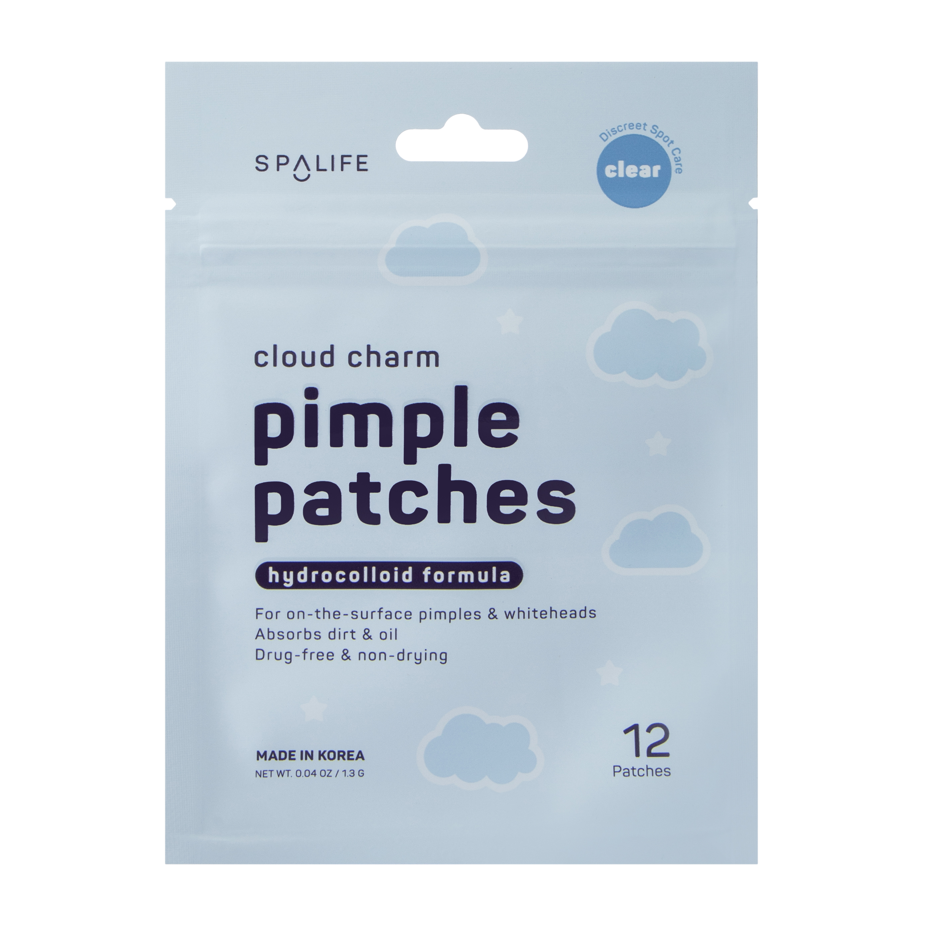 Spalife Cloud Charm Pimple Patches 12-Pack