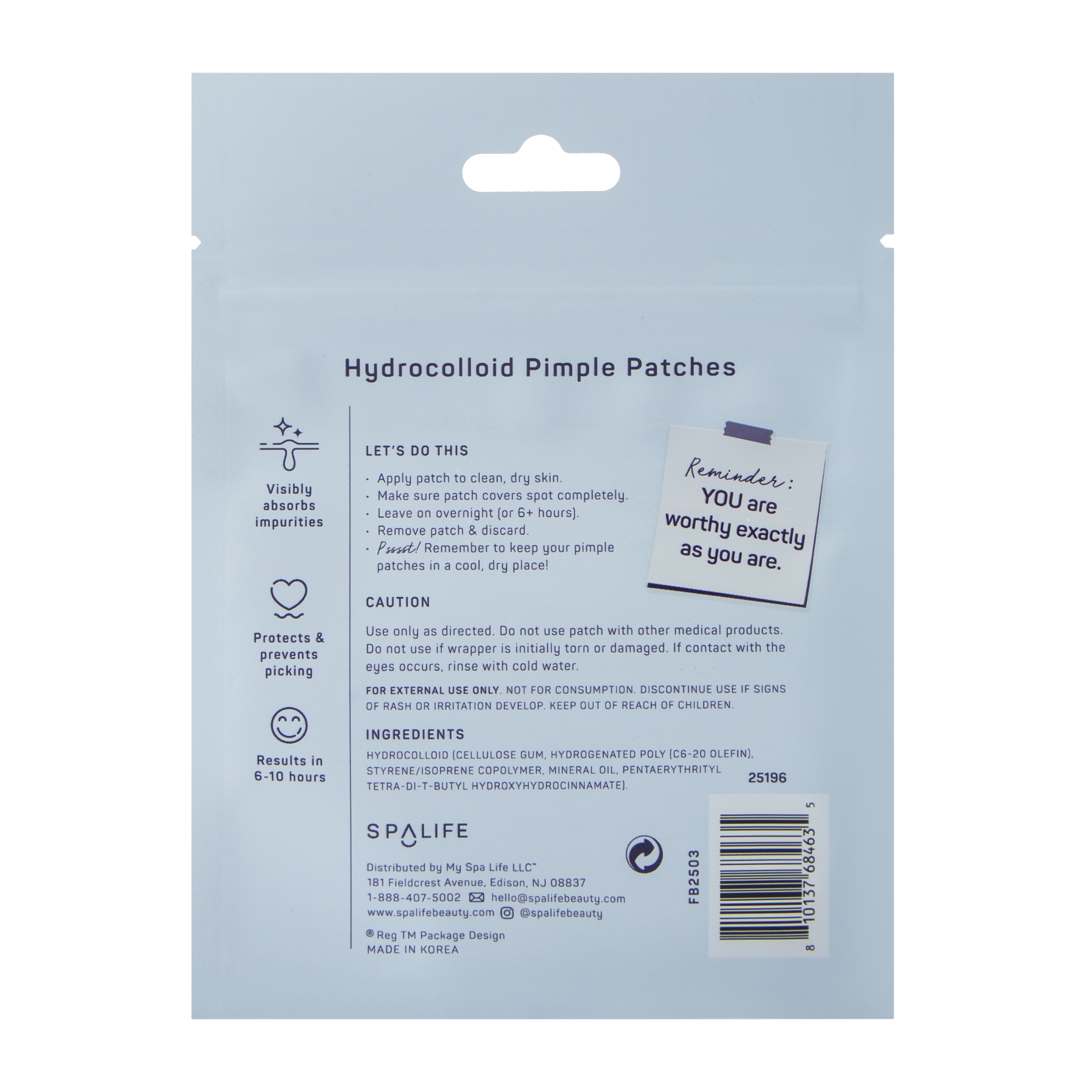 Spalife Cloud Charm Pimple Patches 12-Pack