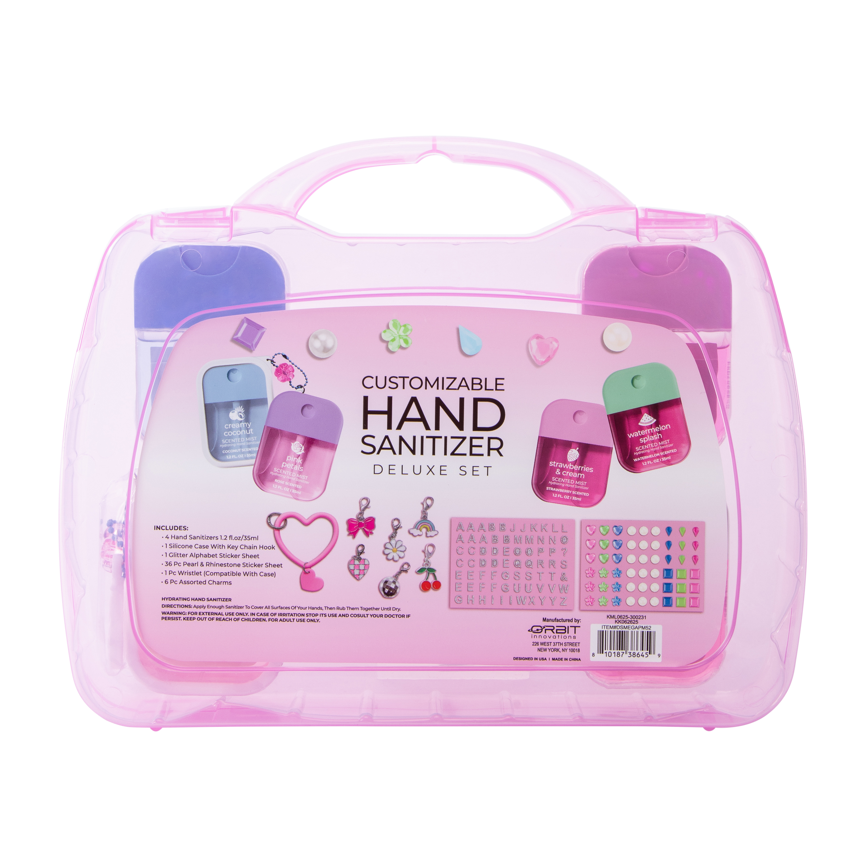 Customizable Hand Sanitizer Deluxe Set