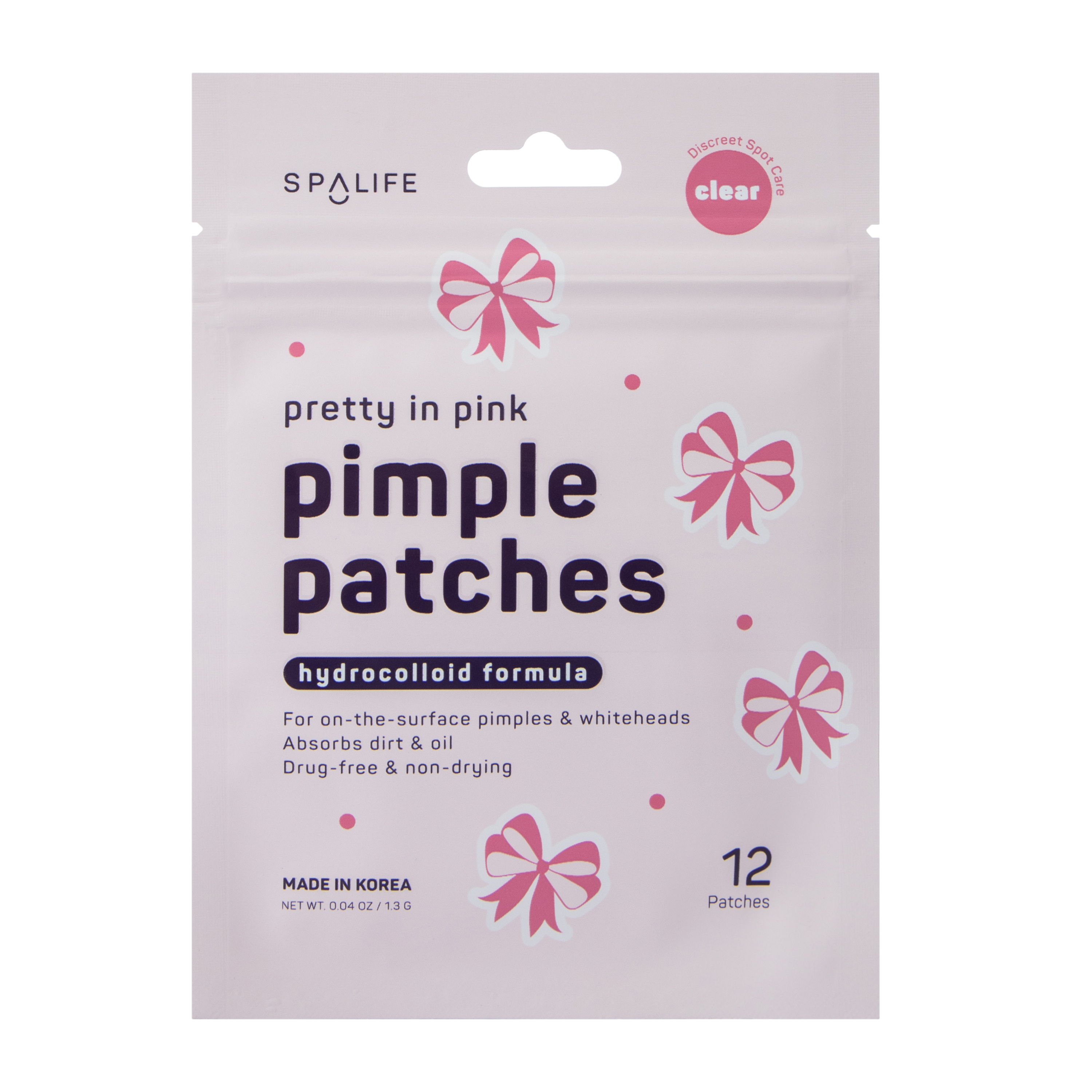 Spalife Pretty In Pink Pimple Patches 12-Pack