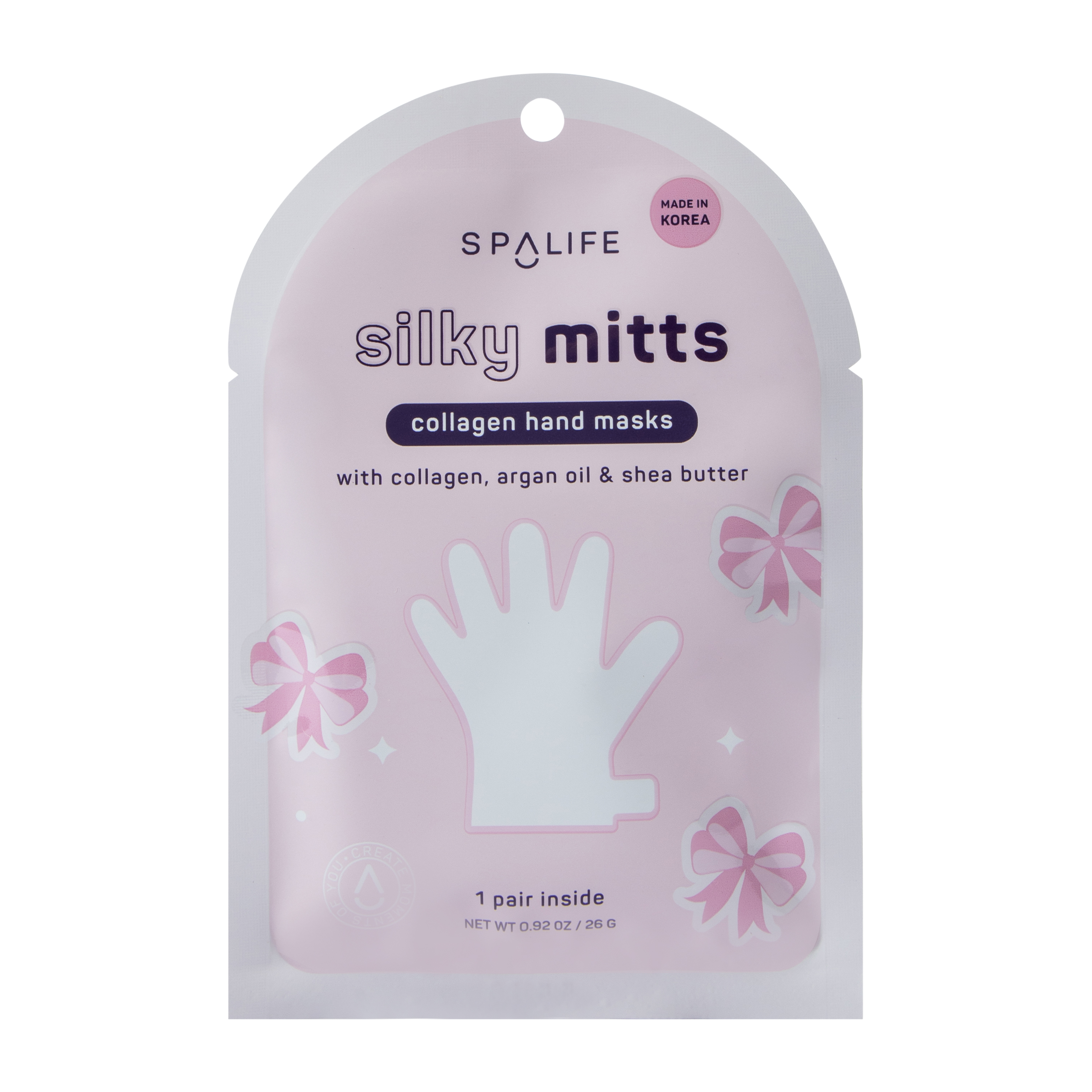 Spalife Silky Mitts Collagen Hand Masks 1-Pair
