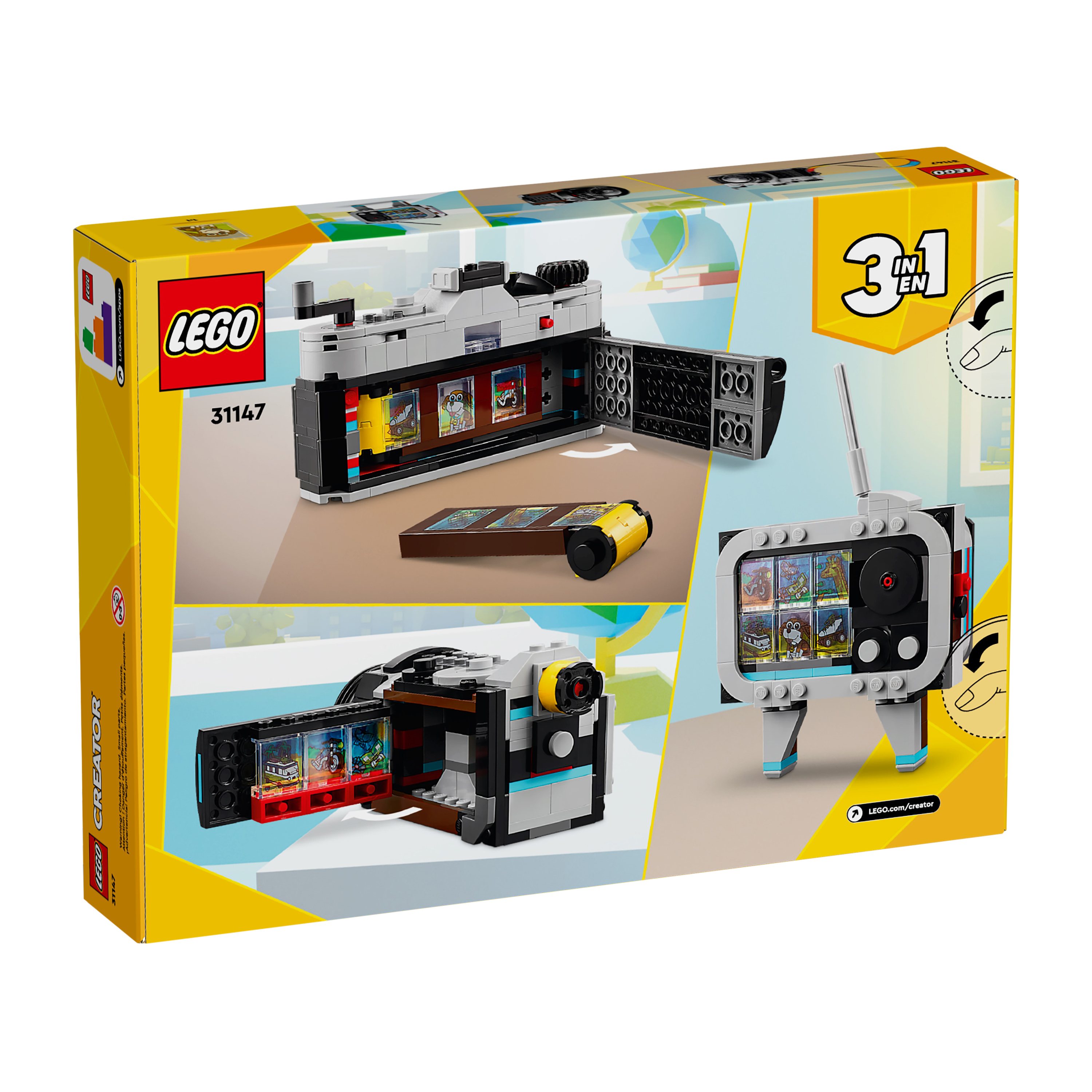 LEGO® Creator™ Retro Camera Build Set