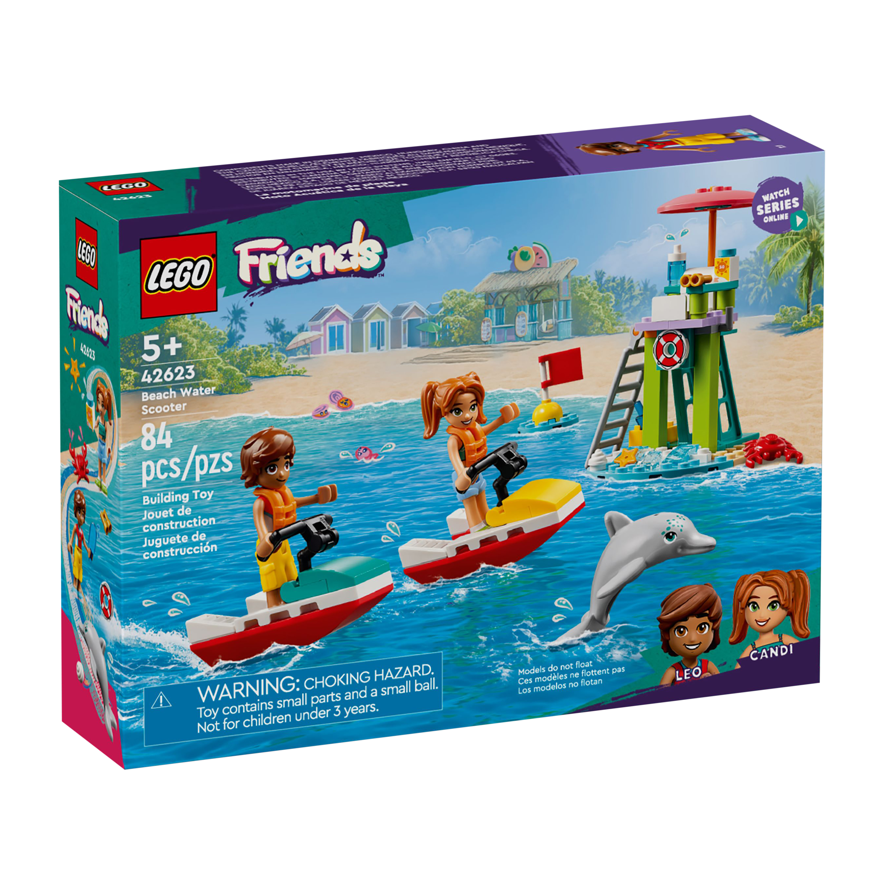 Lego® Friends™ Beach Water Scooter Building Toy