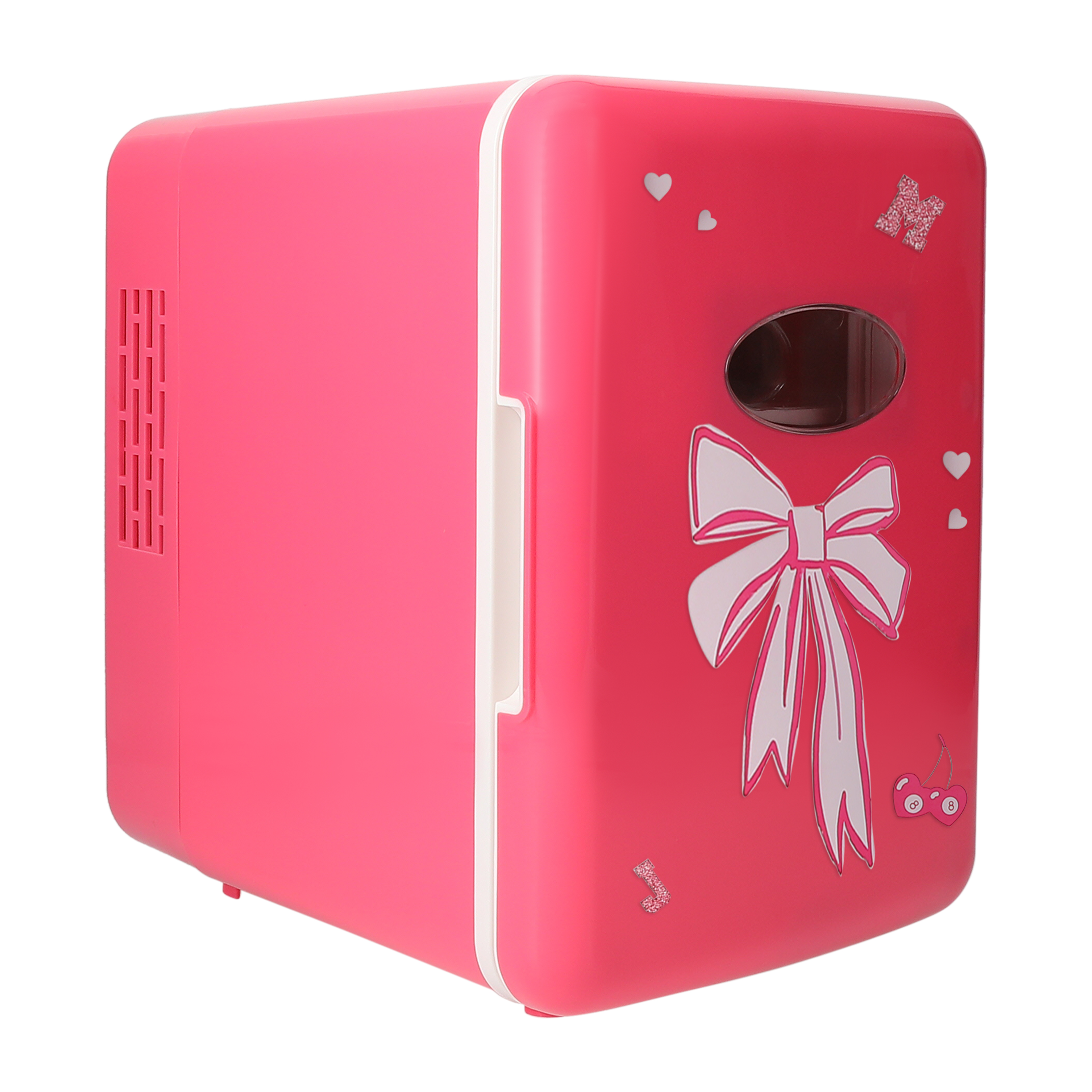 Customizable Beauty Fridge With Stickers