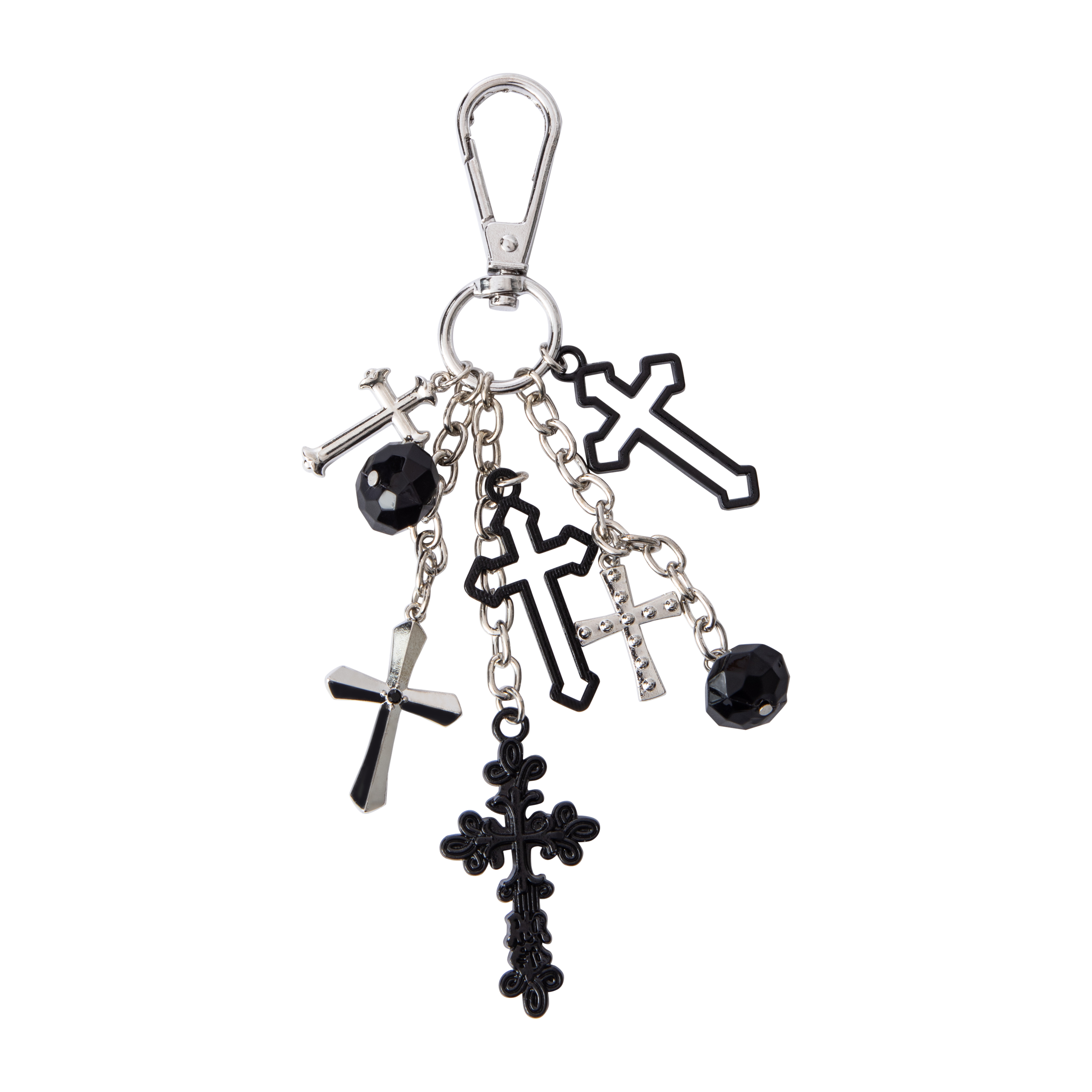 Charmed Goth Mini Cluster Key Ring