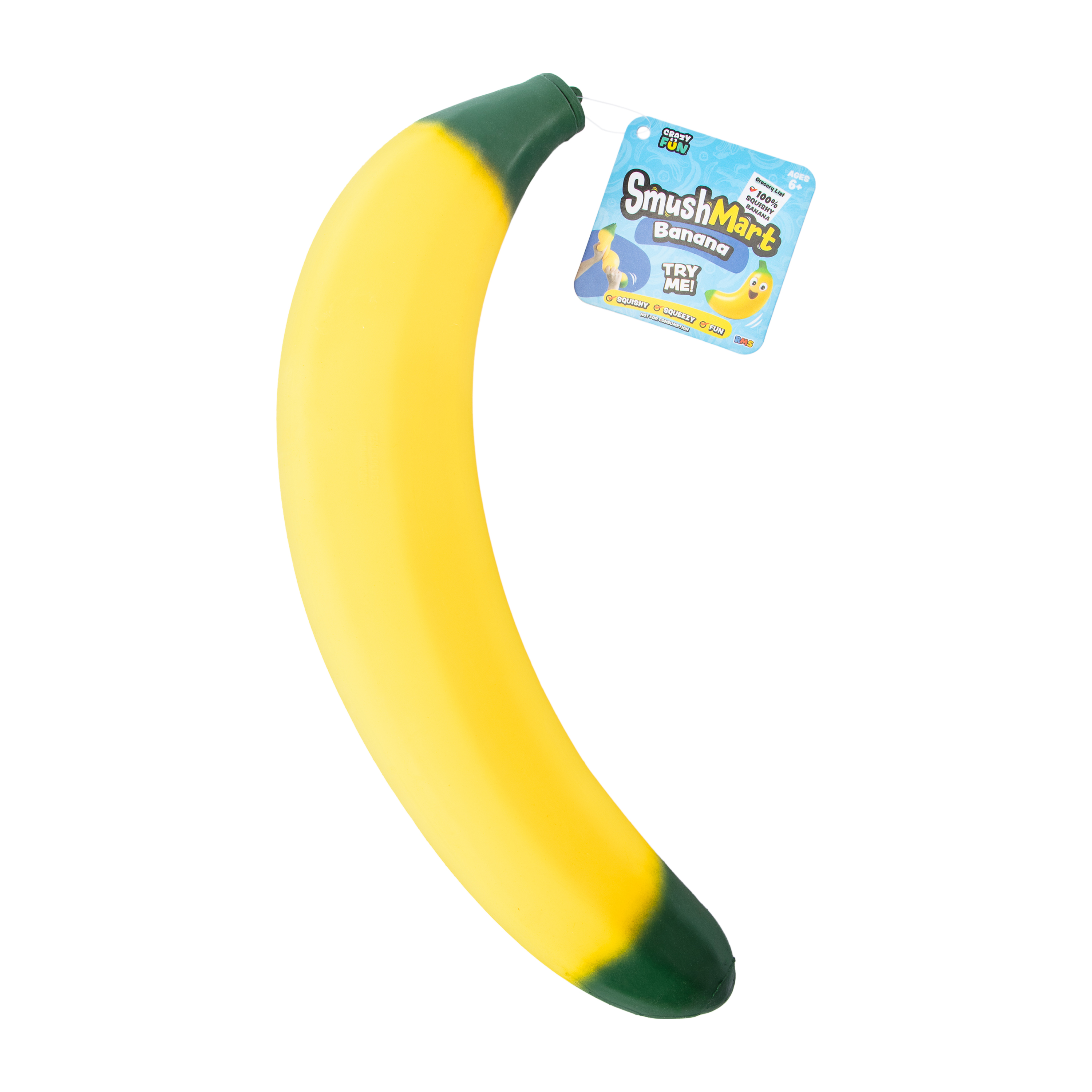 Smush Mart Squishy Banana Toy