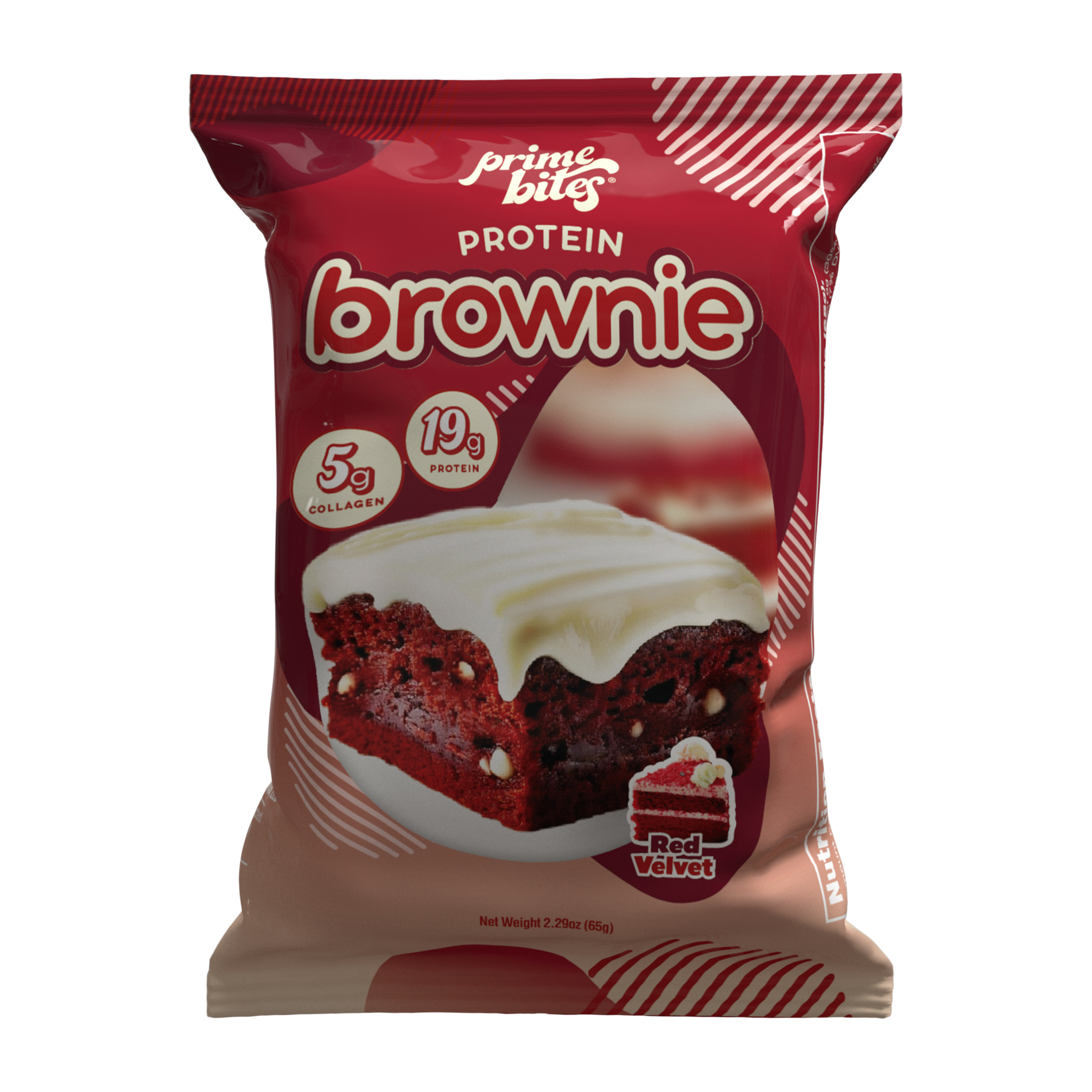 Prime Bites® Protein Red Velvet Brownie 2.29oz