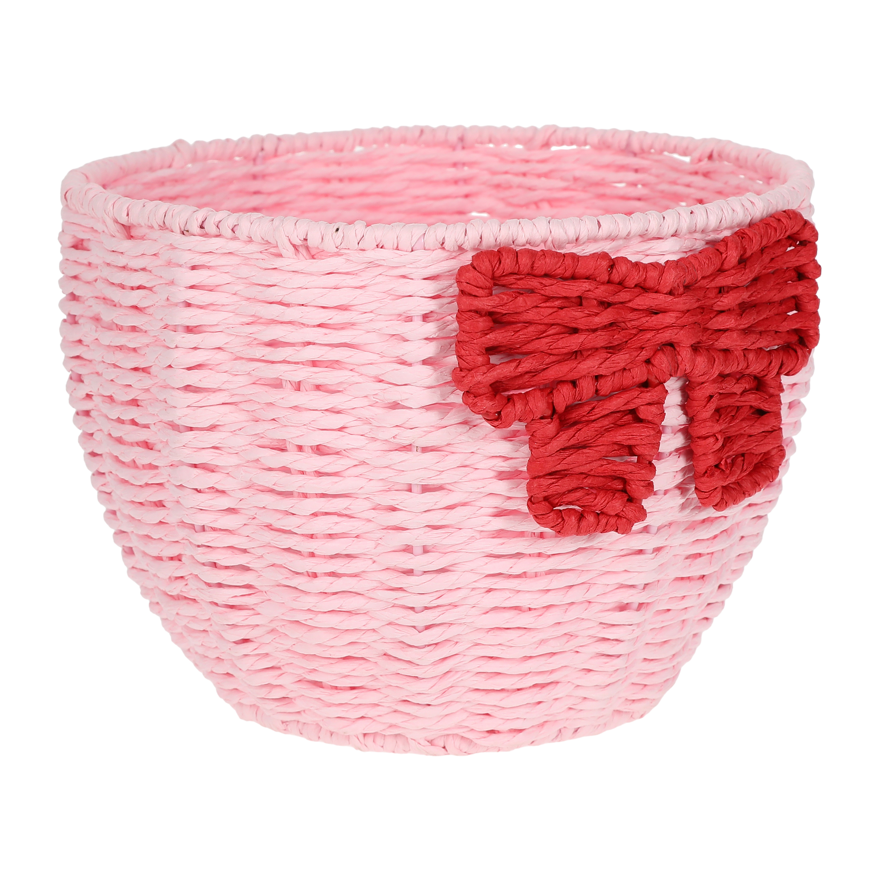 Bow Round Basket