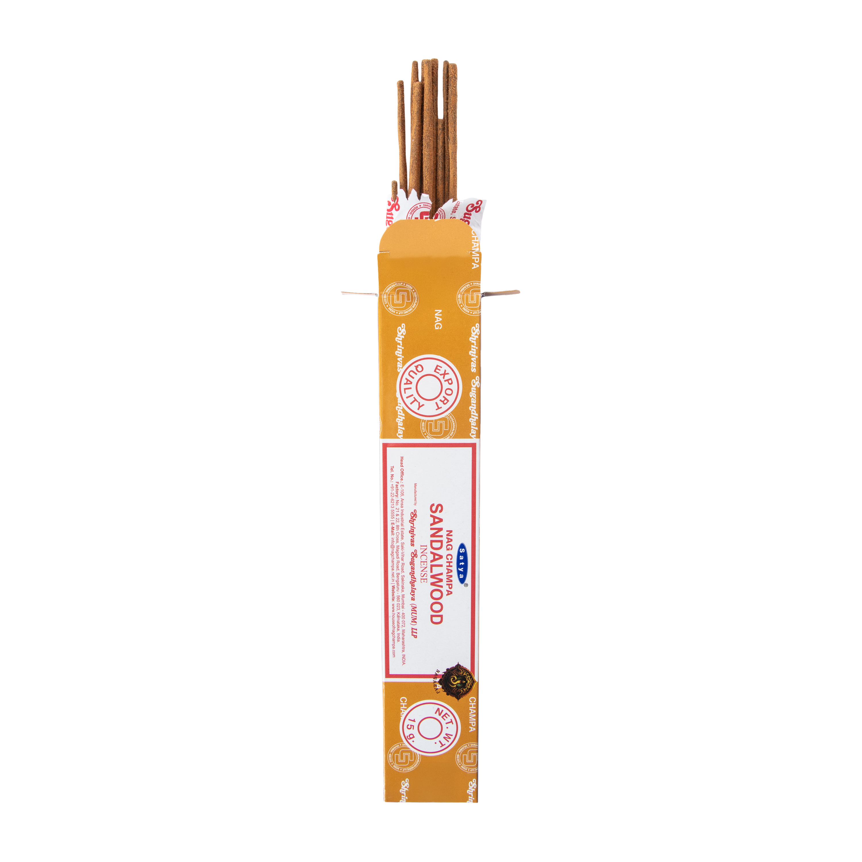 Satya® Naga Champa Sandalwood Incense