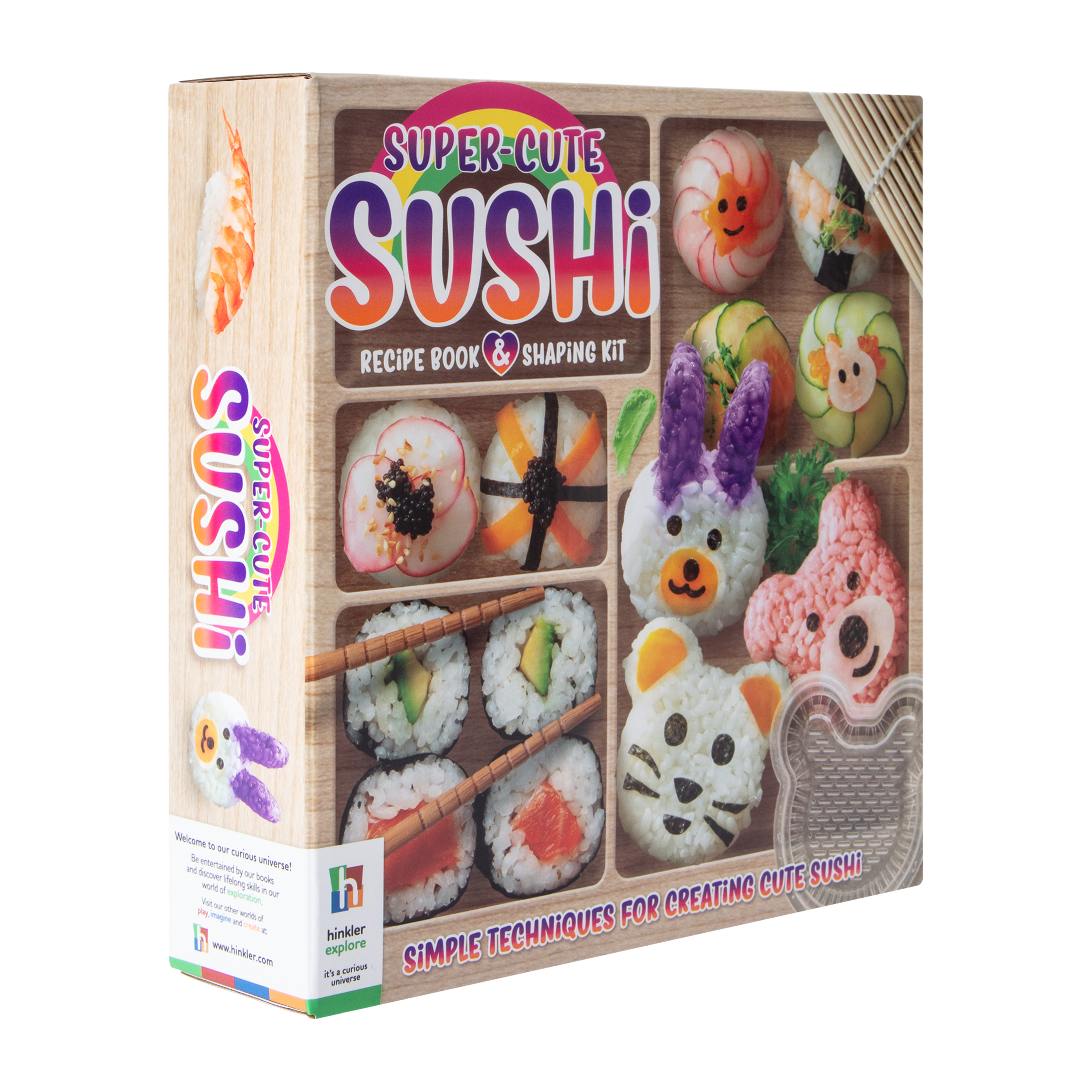 Super-Cute Sushi Recipe Book & Shaping Kit