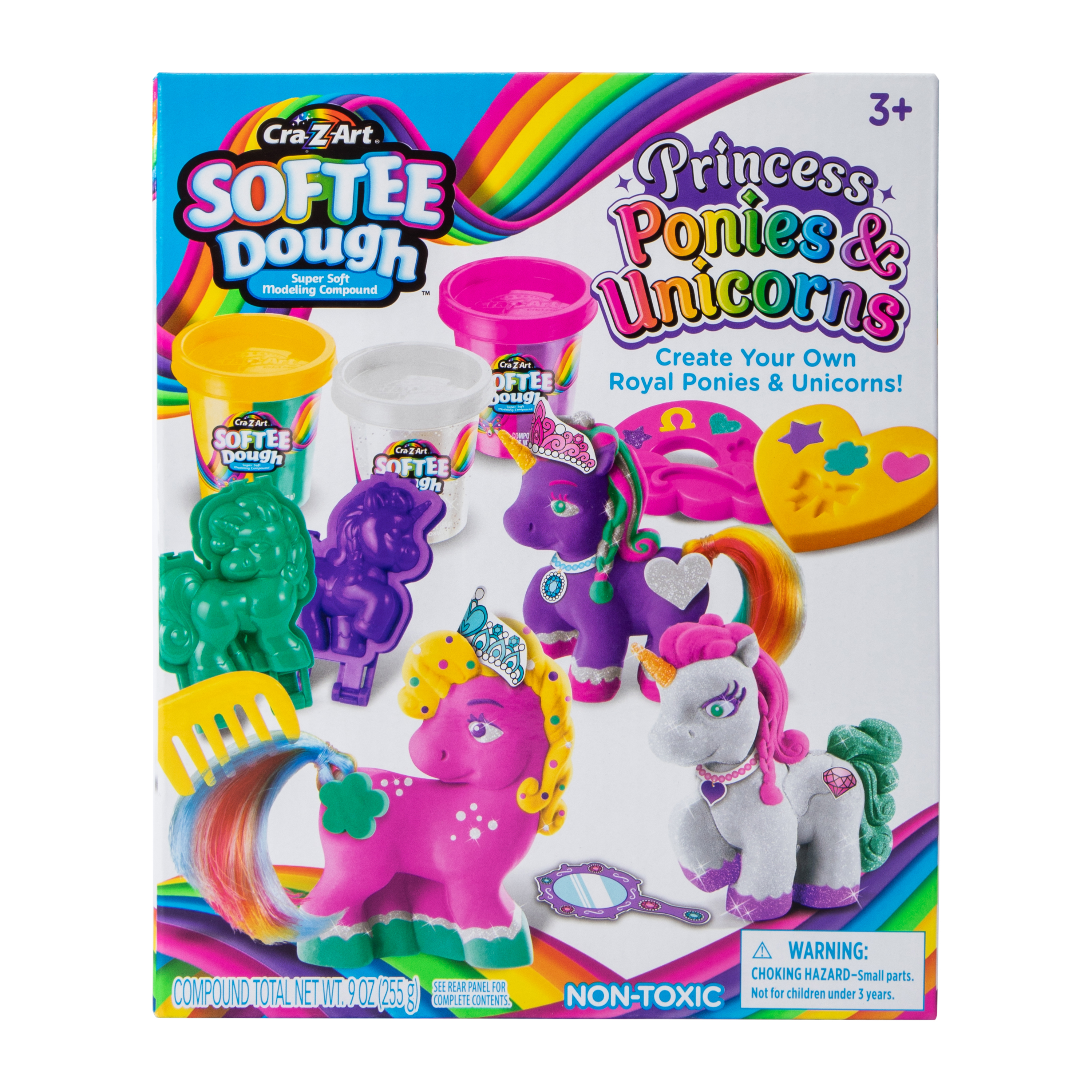 Cra-Z-Art® Softee Dough Princess Ponies & Unicorns Set