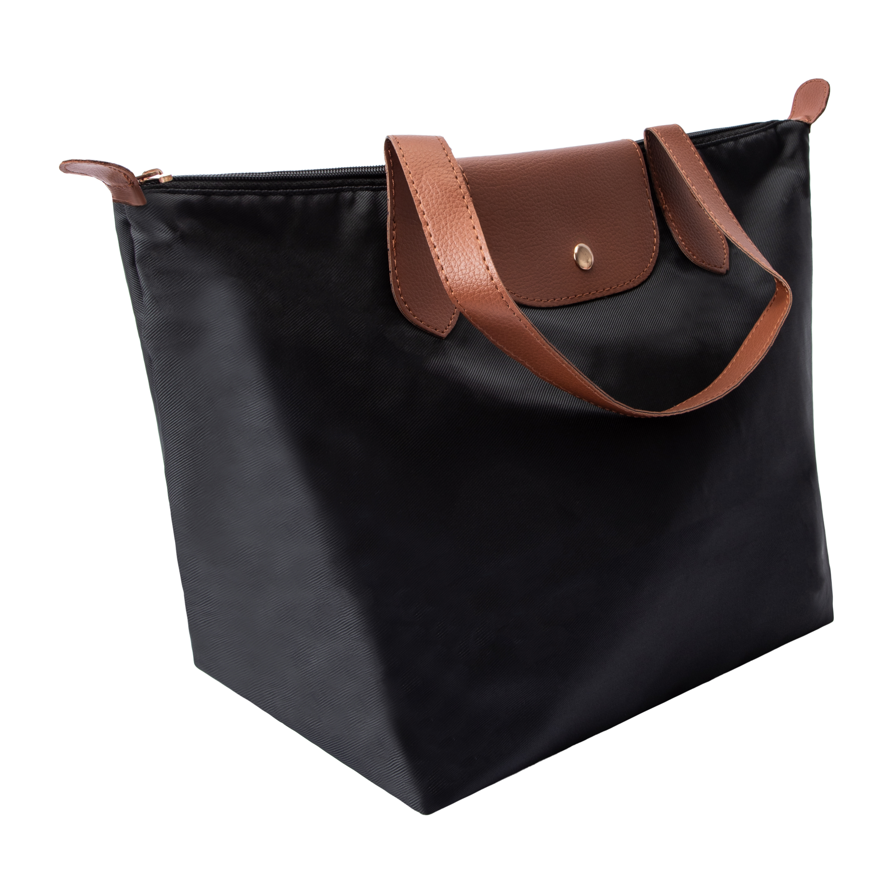 Flap Top Tote Bag