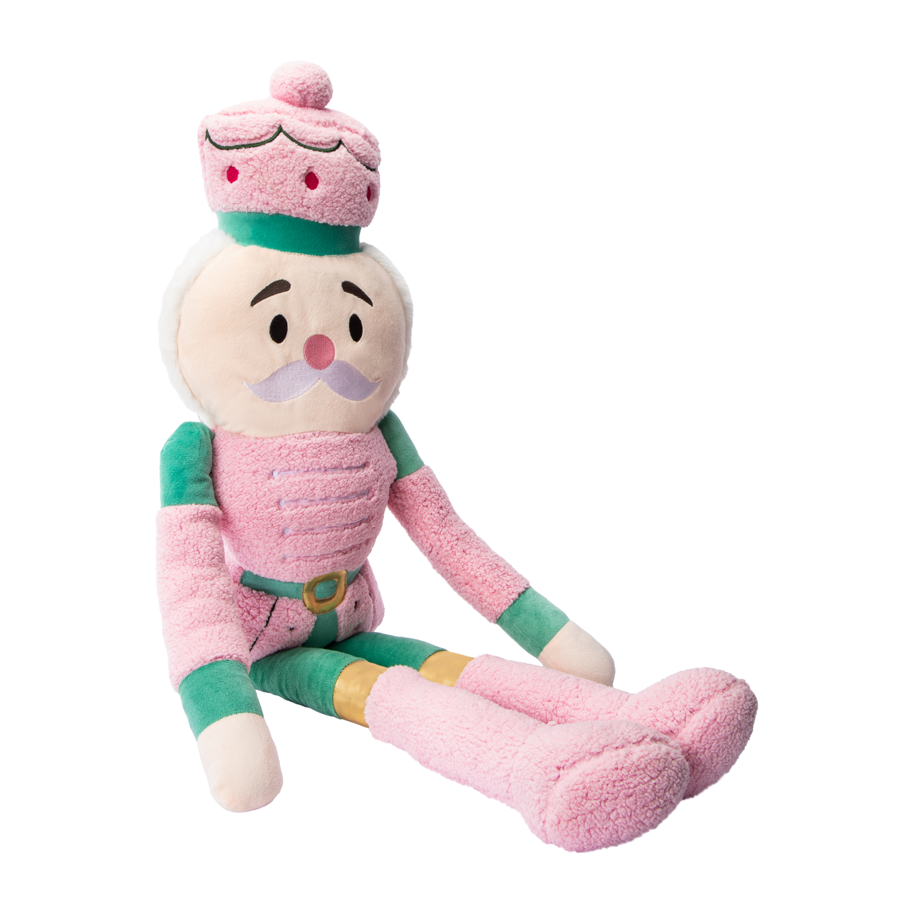 Christmas Snow Cool Nutcracker Pillow