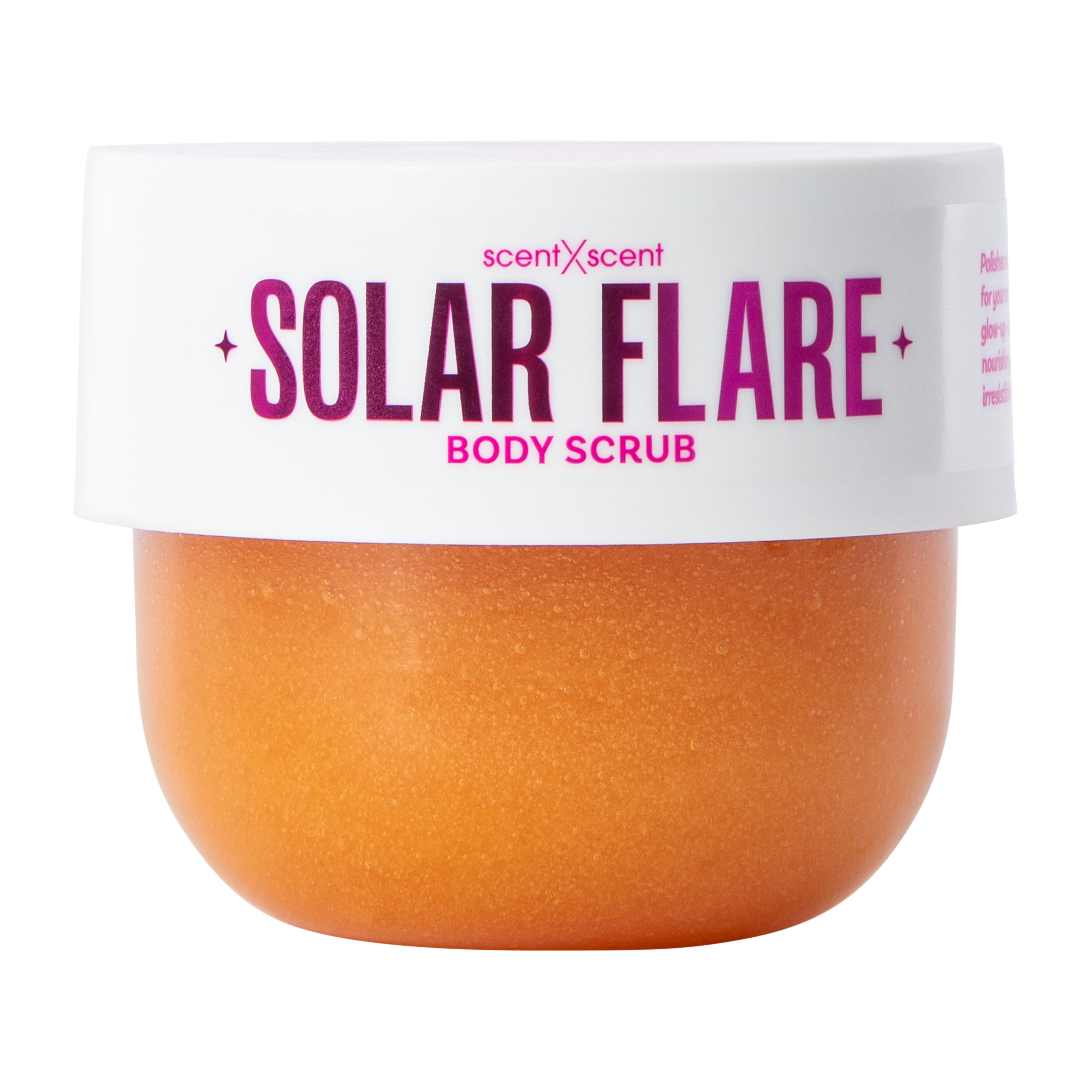 ScentXScent Solar Flare Brazilian Caramel Dreams Body Scrub 13oz