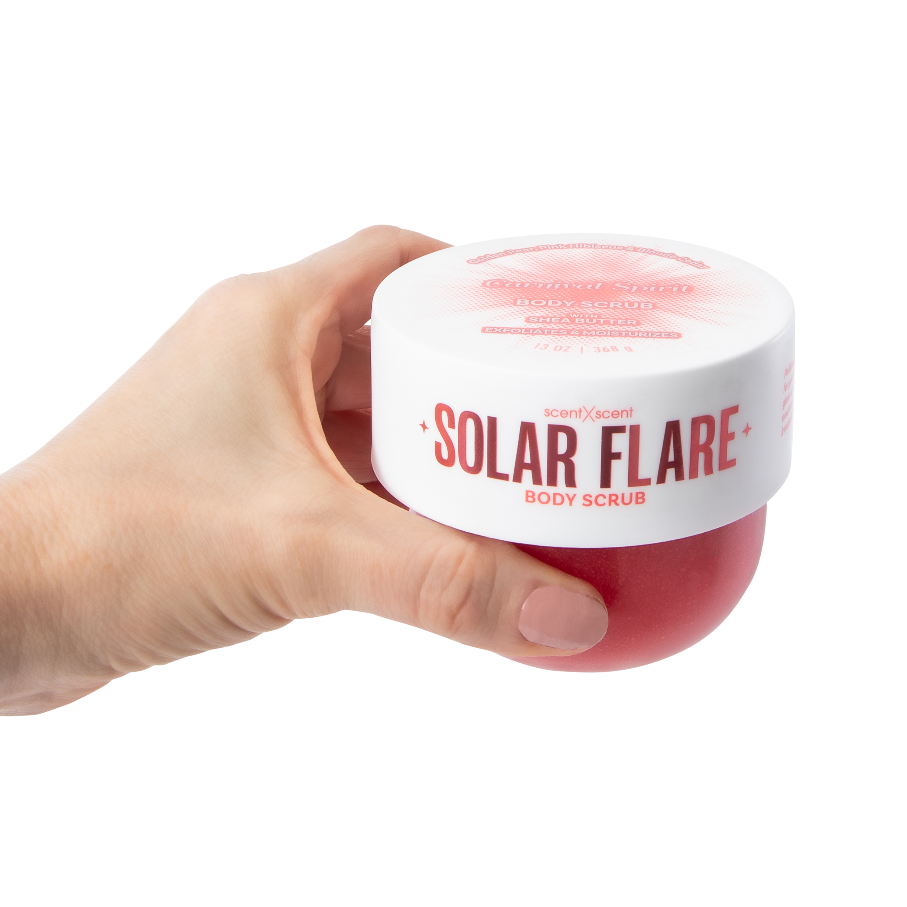 ScentXScent Solar Flare Carnival Spirit Body Scrub 13oz