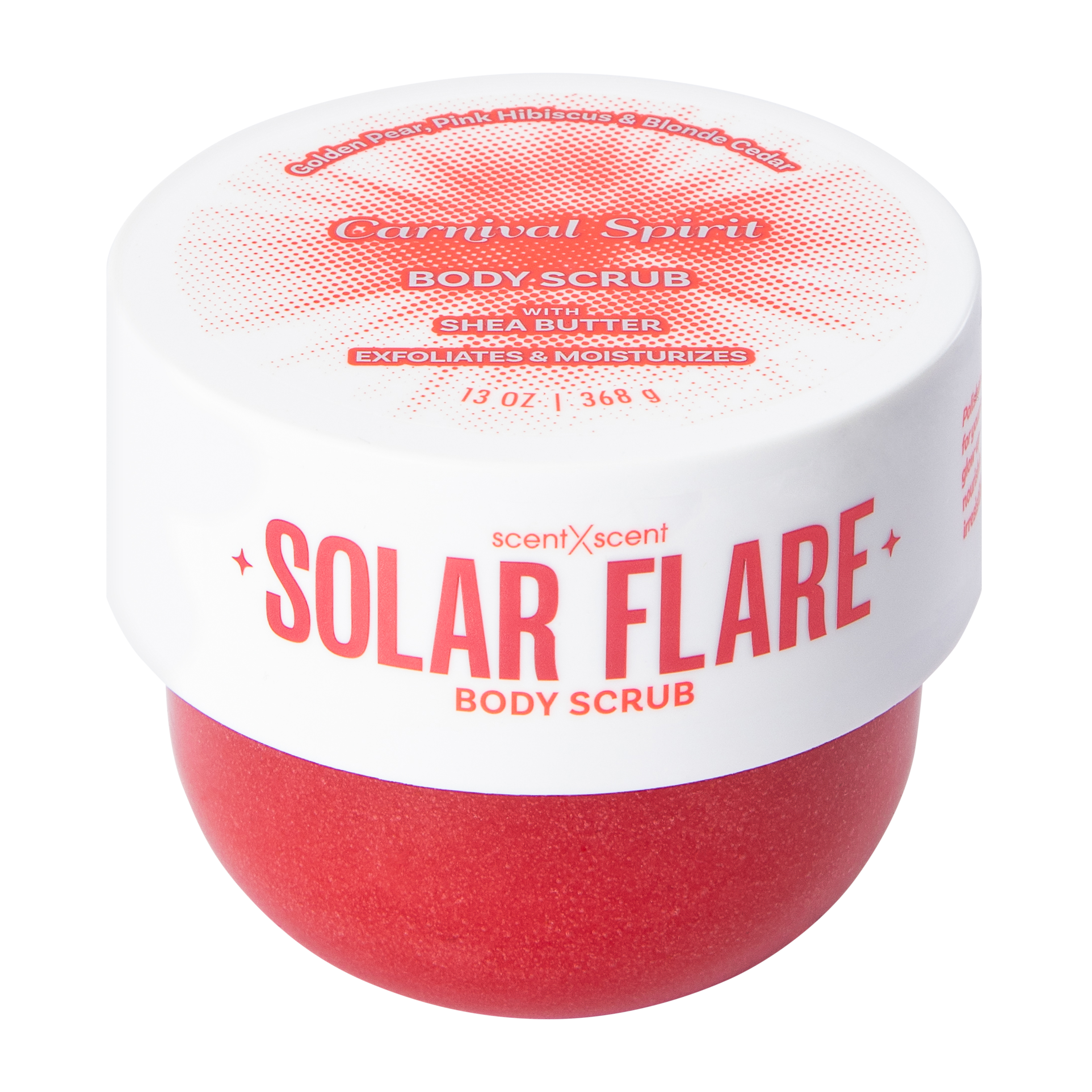 ScentXScent Solar Flare Carnival Spirit Body Scrub 13oz