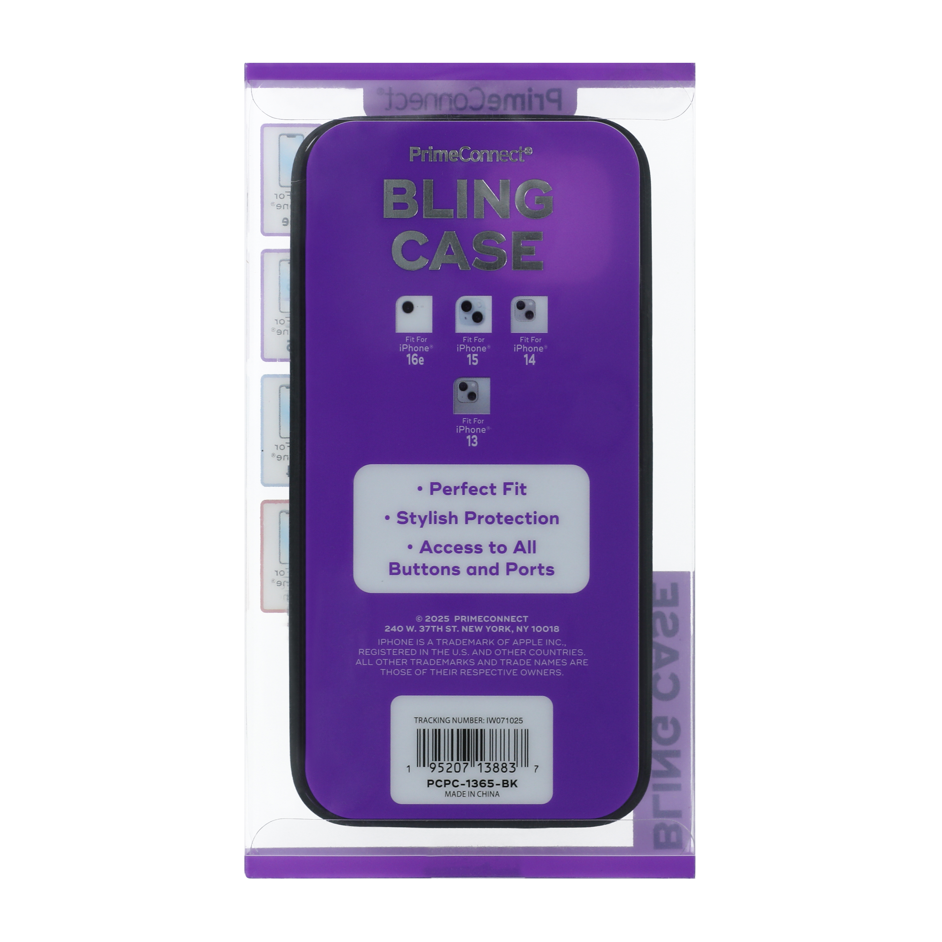 iPhone 16e® Bling Case