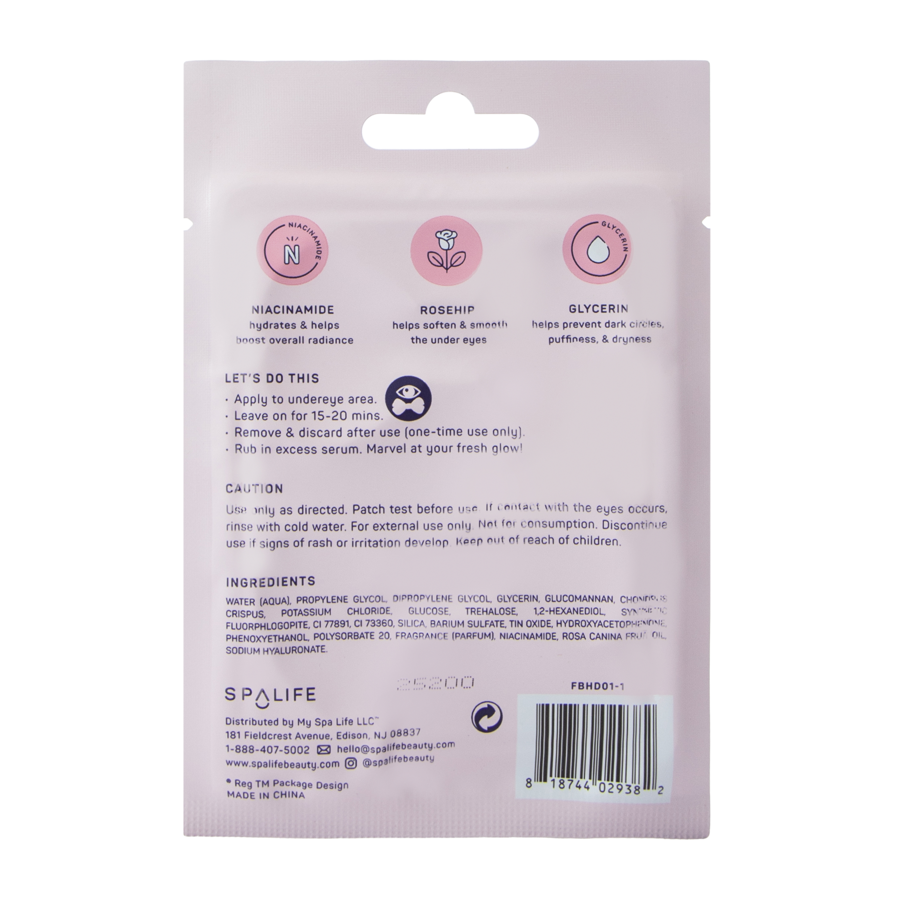Spalife Bowtiful Eyes Undereye Mask 0.13oz