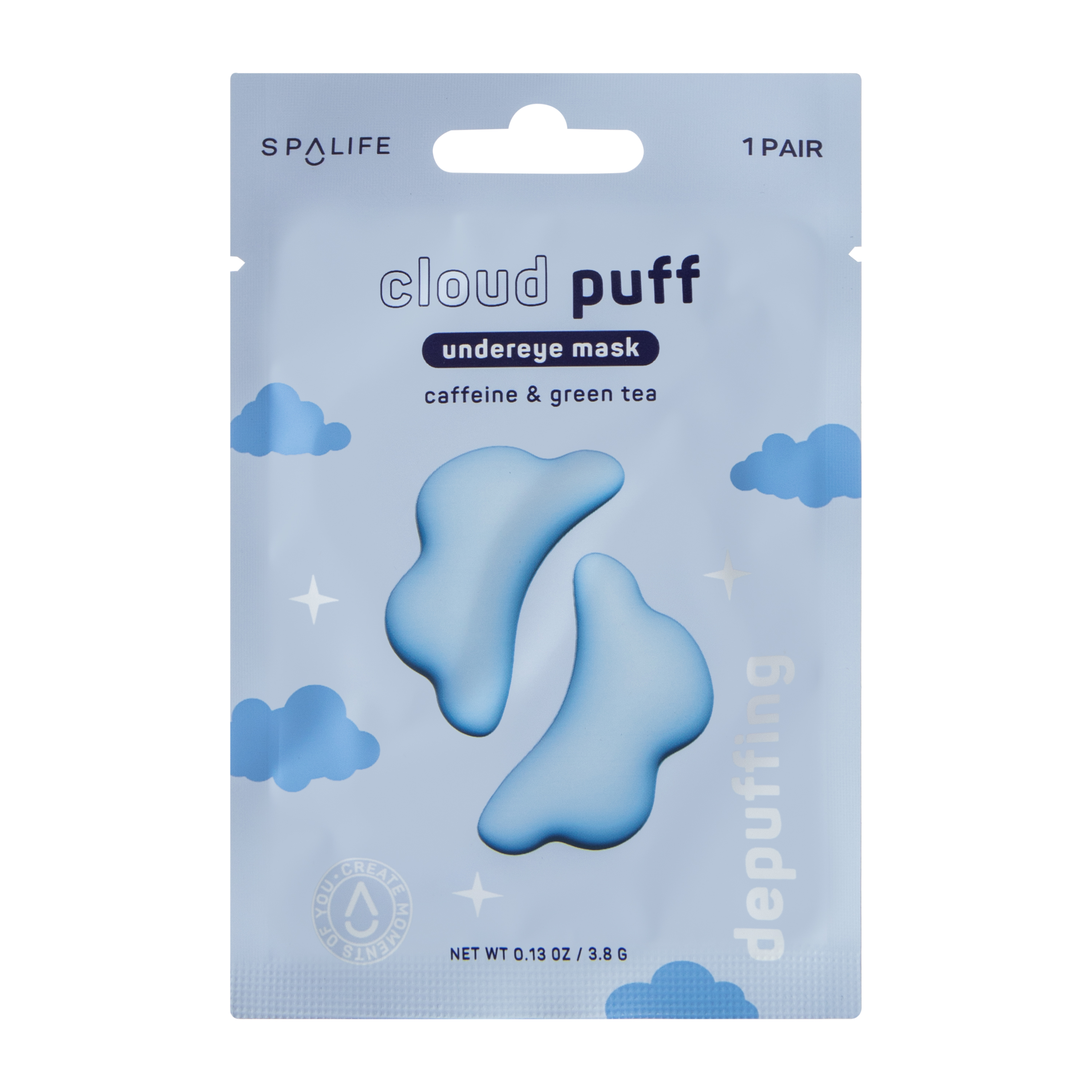 Spalife Cloud Puff Undereye Mask 1-Pair