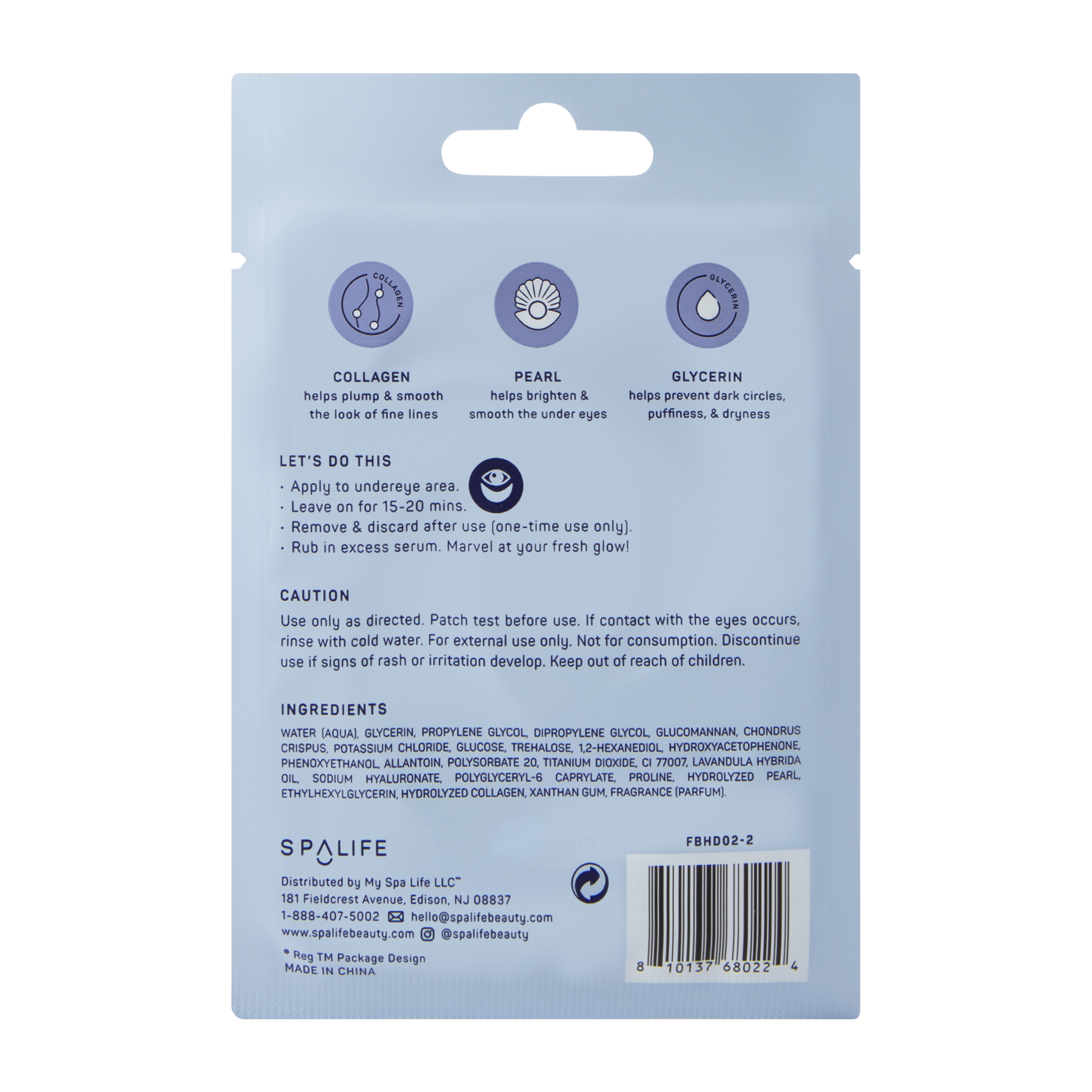 Spalife Moonlit Magic Undereye Mask 0.13oz