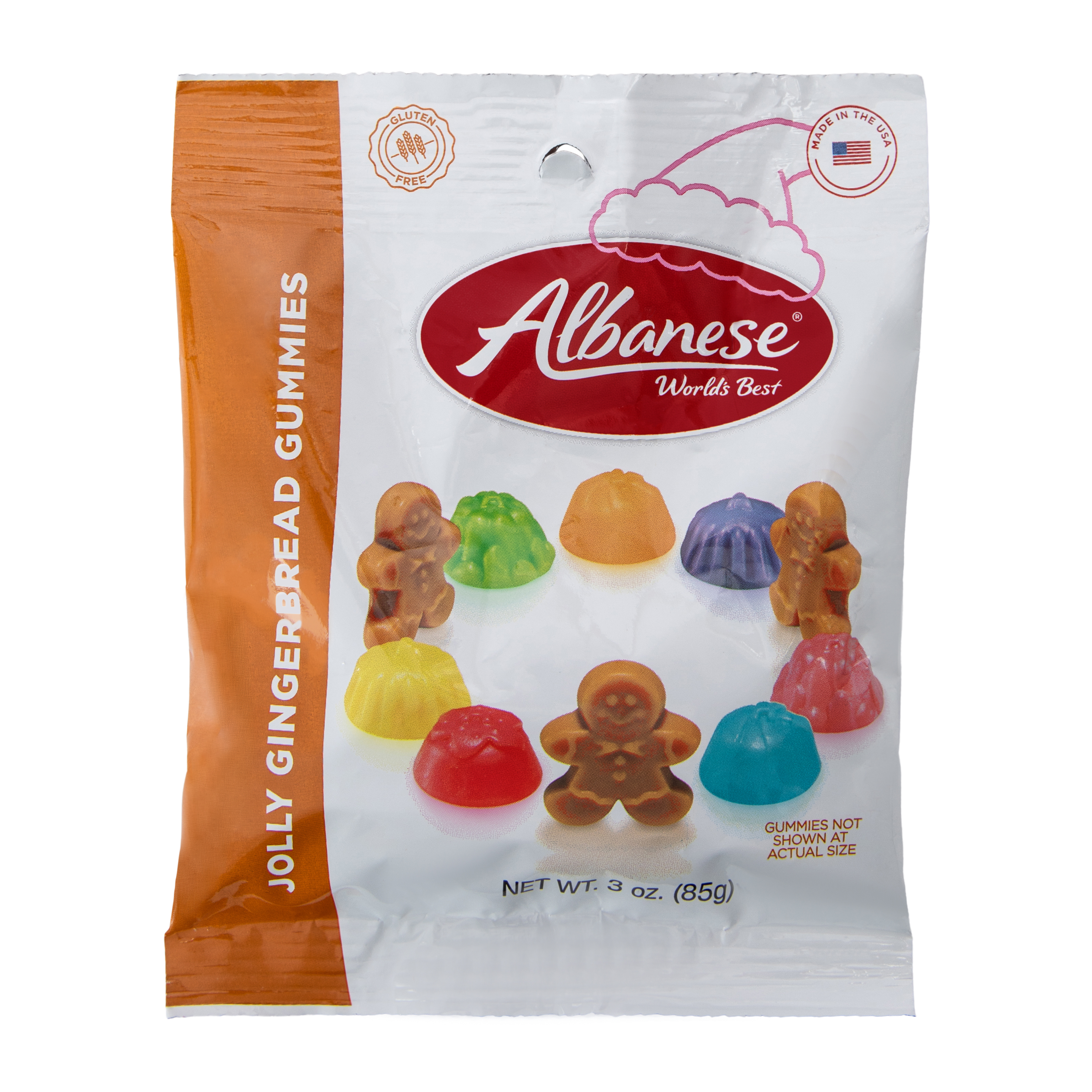 Albanese® Jolly Gingerbread Gummies 3oz