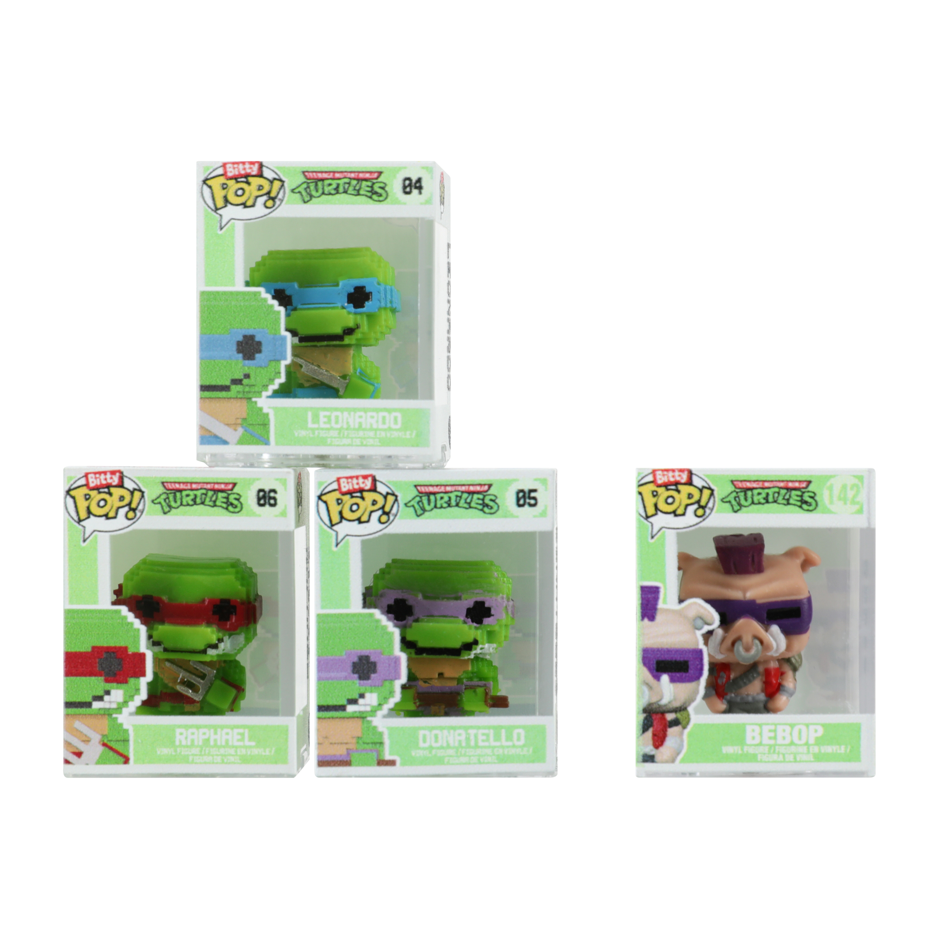 Funko® Bitty Pop!® Teenage Mutant Ninja Turtles Vinyl Figures 4-Pack