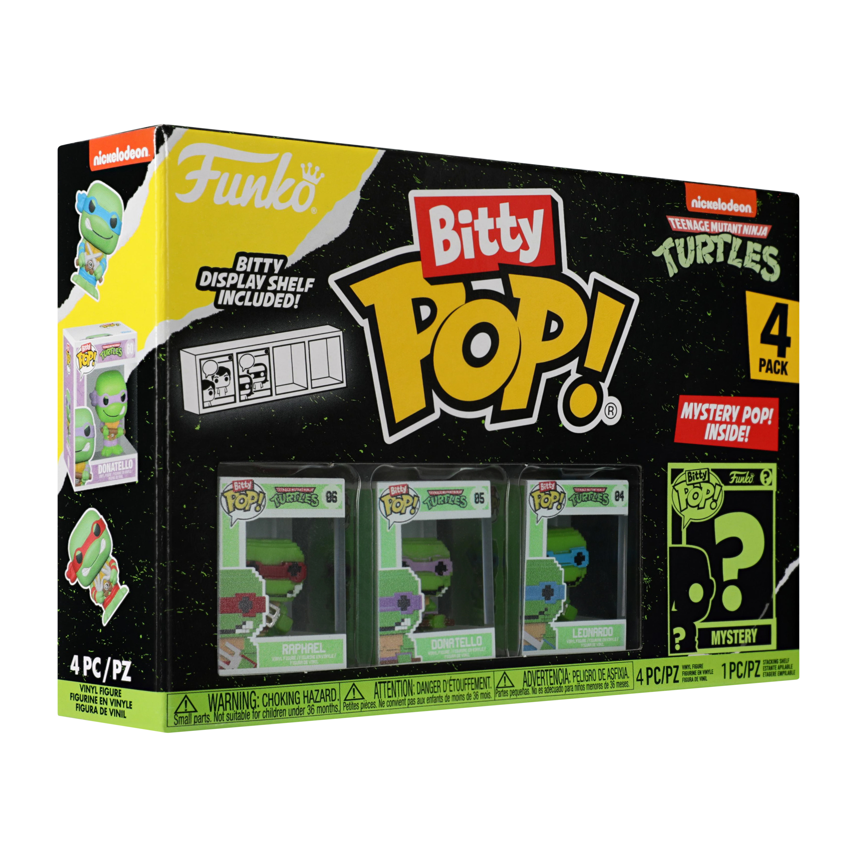 Funko® Bitty Pop!® Teenage Mutant Ninja Turtles Vinyl Figures 4-Pack