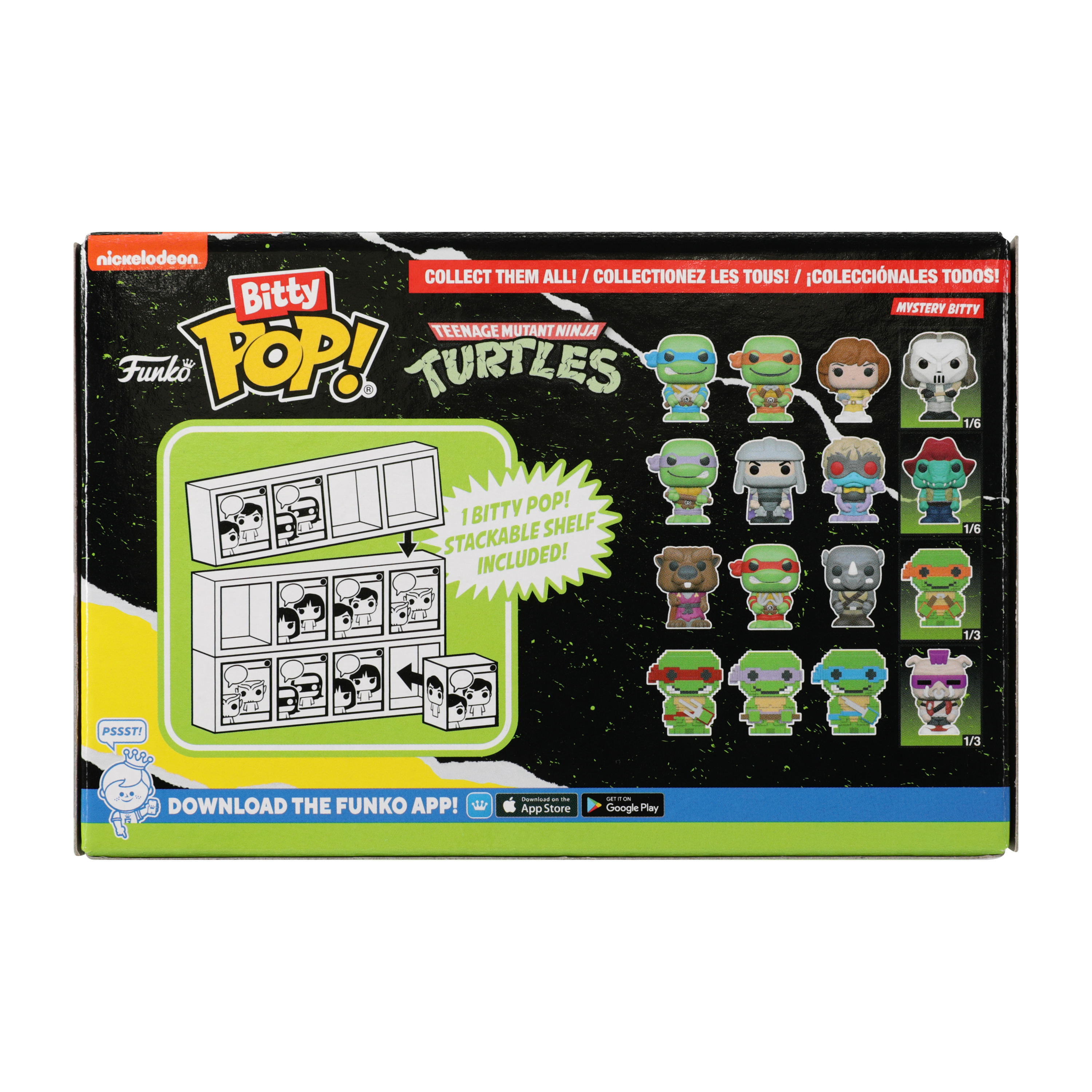 Funko® Bitty Pop!® Teenage Mutant Ninja Turtles Vinyl Figures 4-Pack