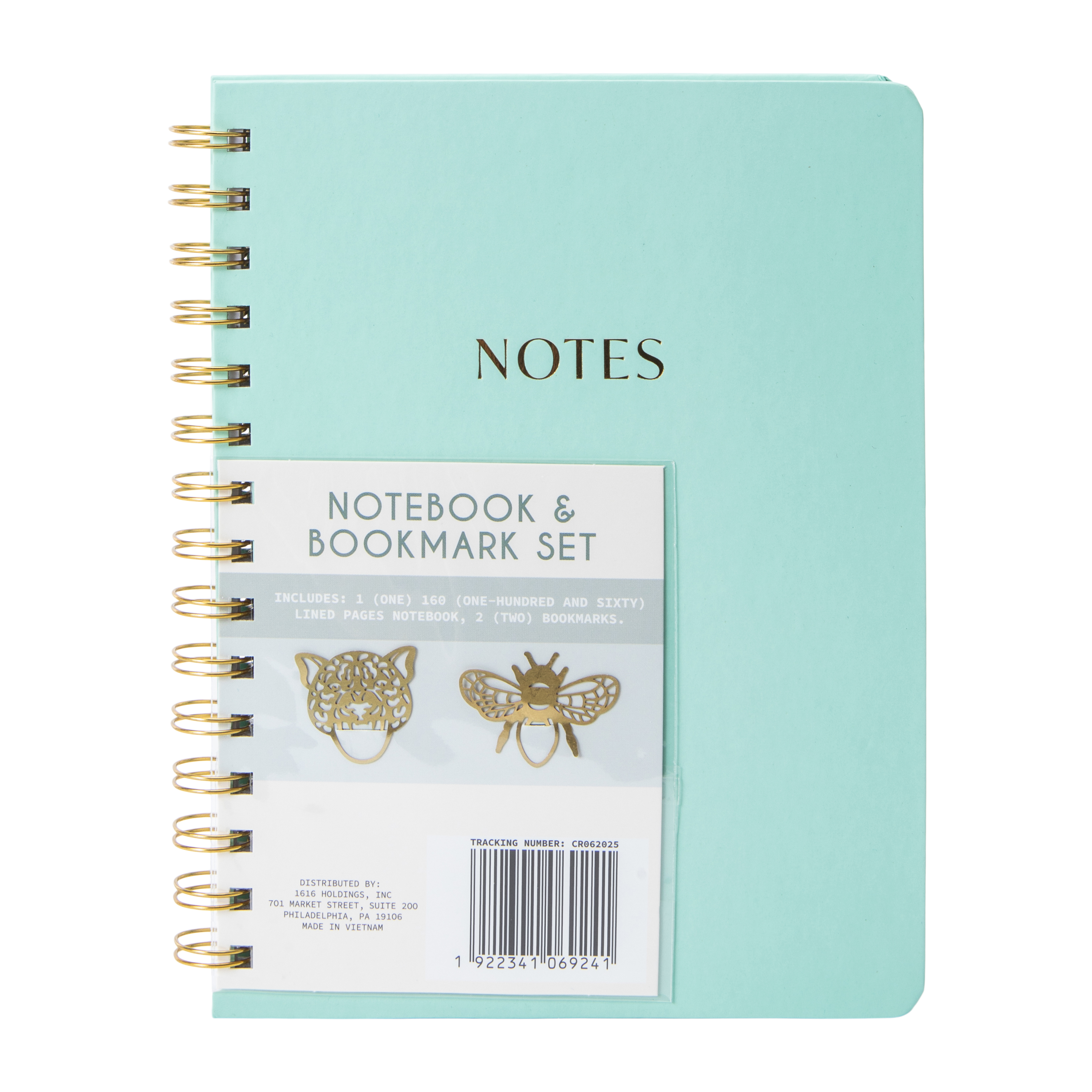 Notebook & Bookmark Set