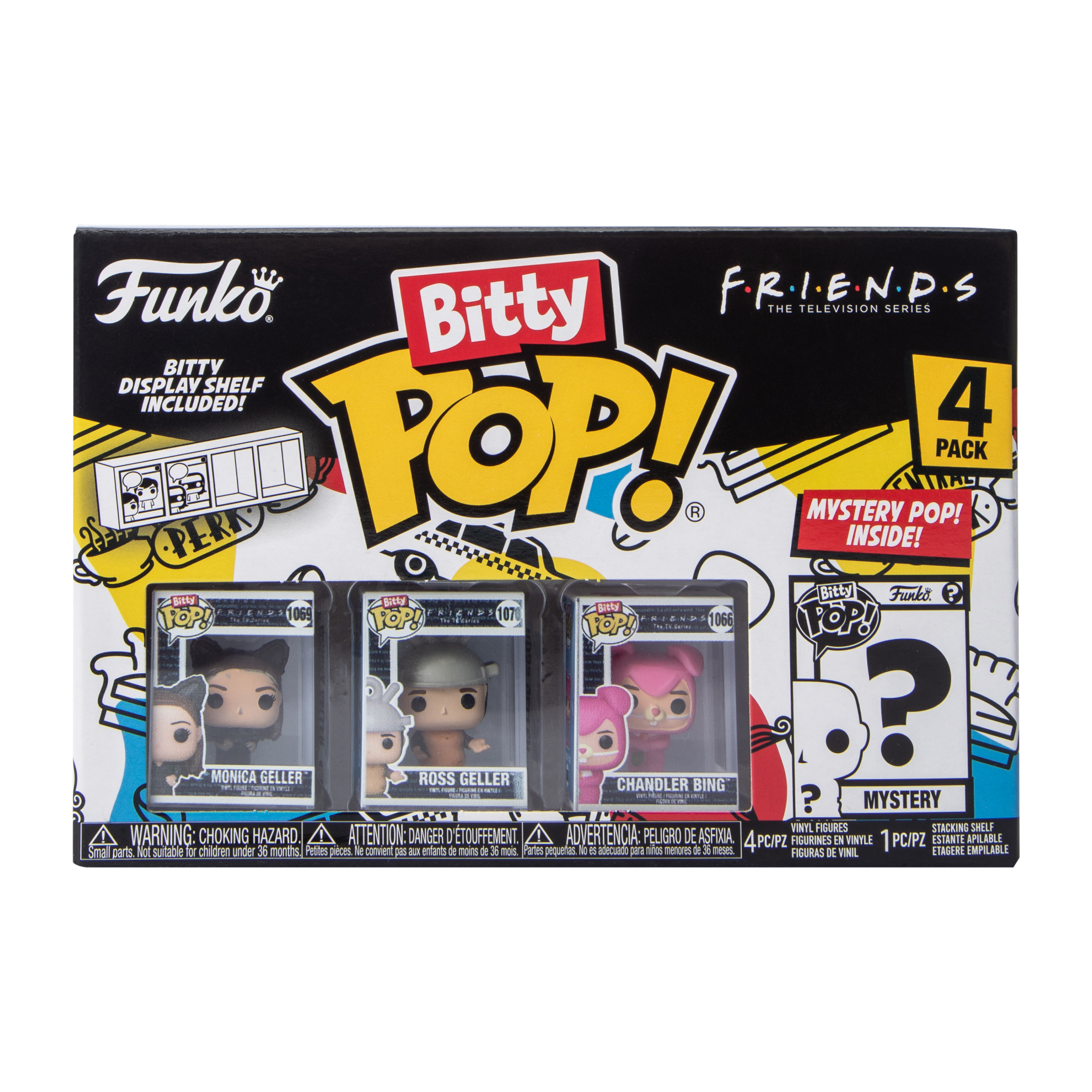 Funko Bitty Pop!® F.R.I.E.N.D.S Vinyl Figures 4-Pack