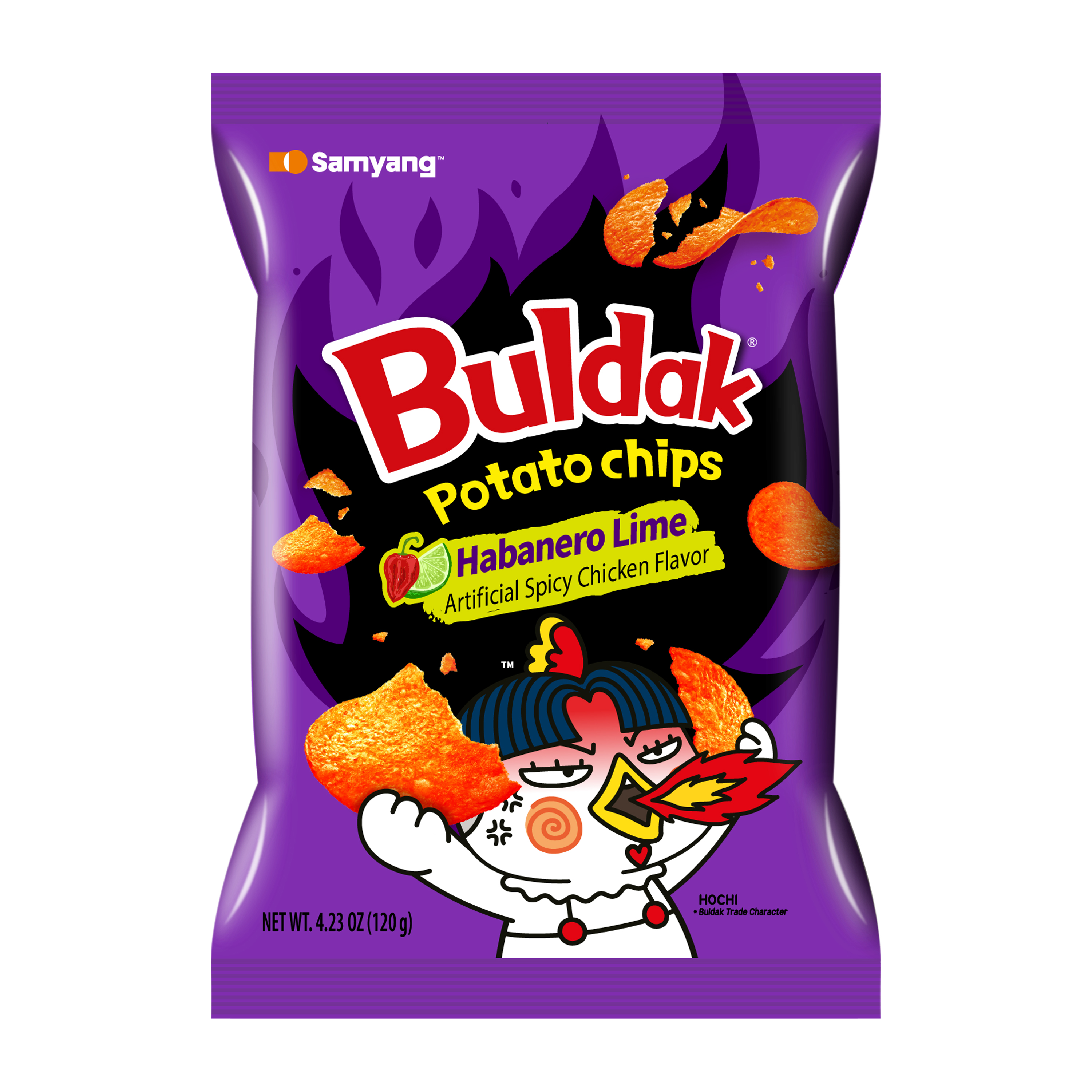 Buldak® Flavored Potato Chips 4.23oz