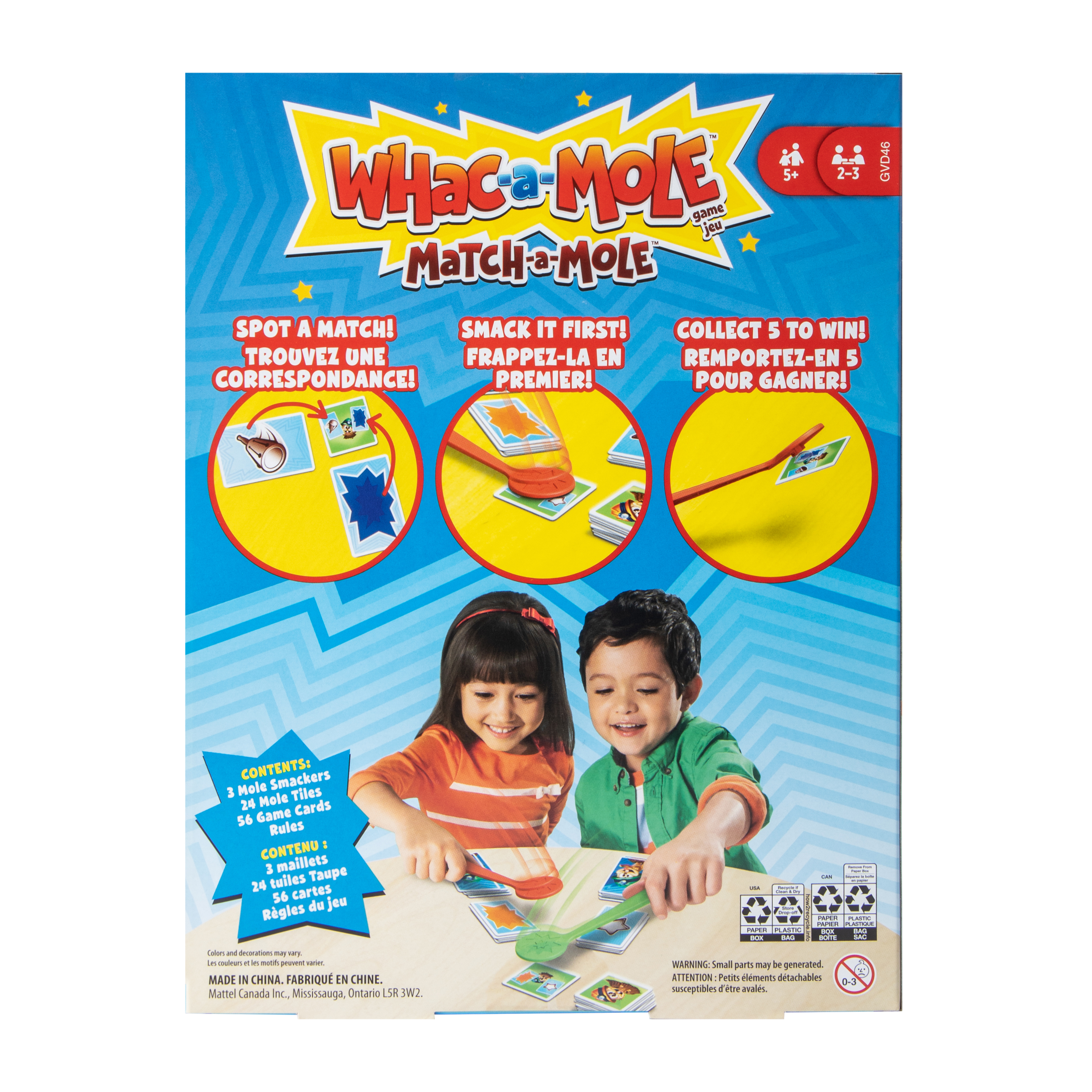 Whac-A-Mole™ Match-A-Mole™ Game