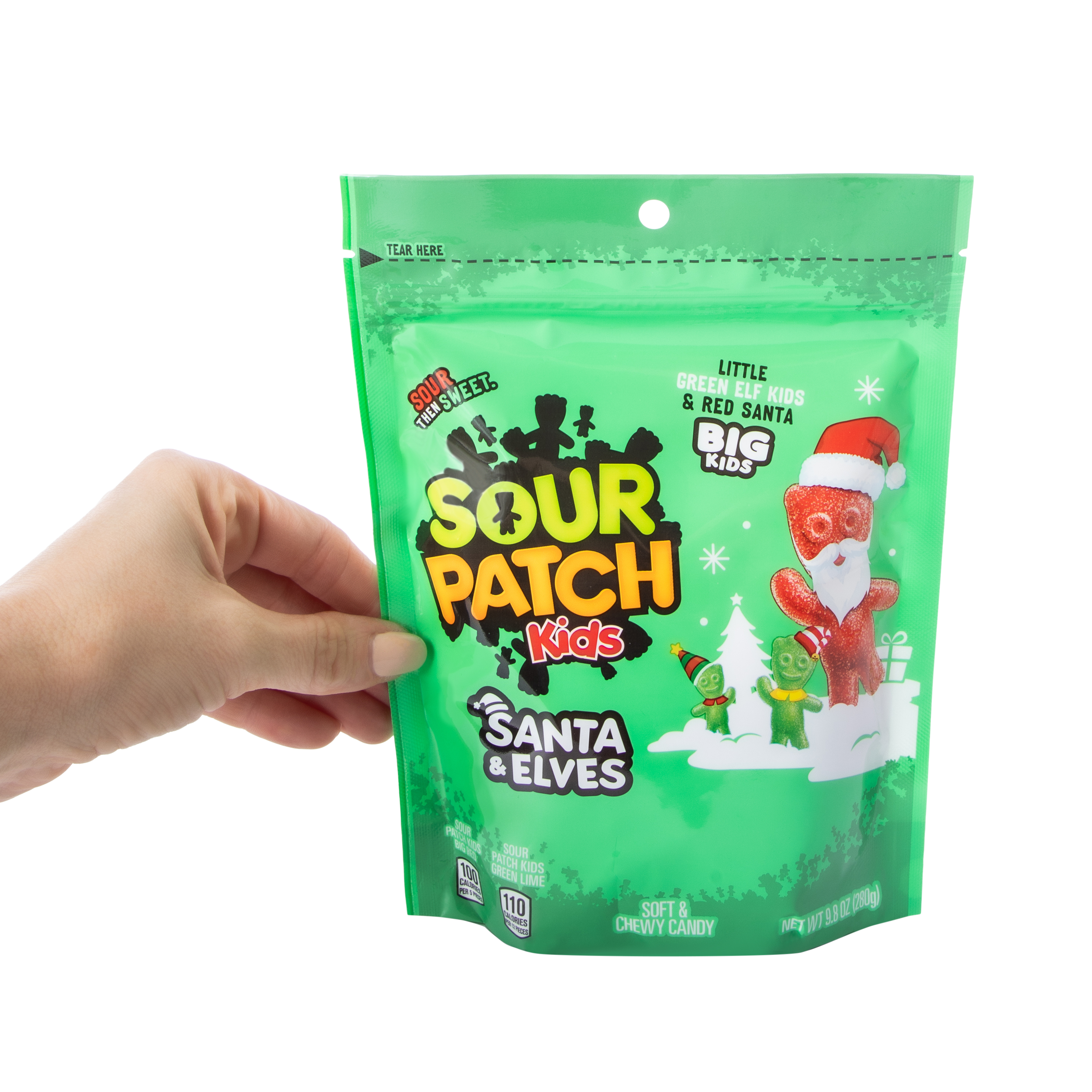 Sour Patch Kids® Santa & Elves Candy 9.8oz