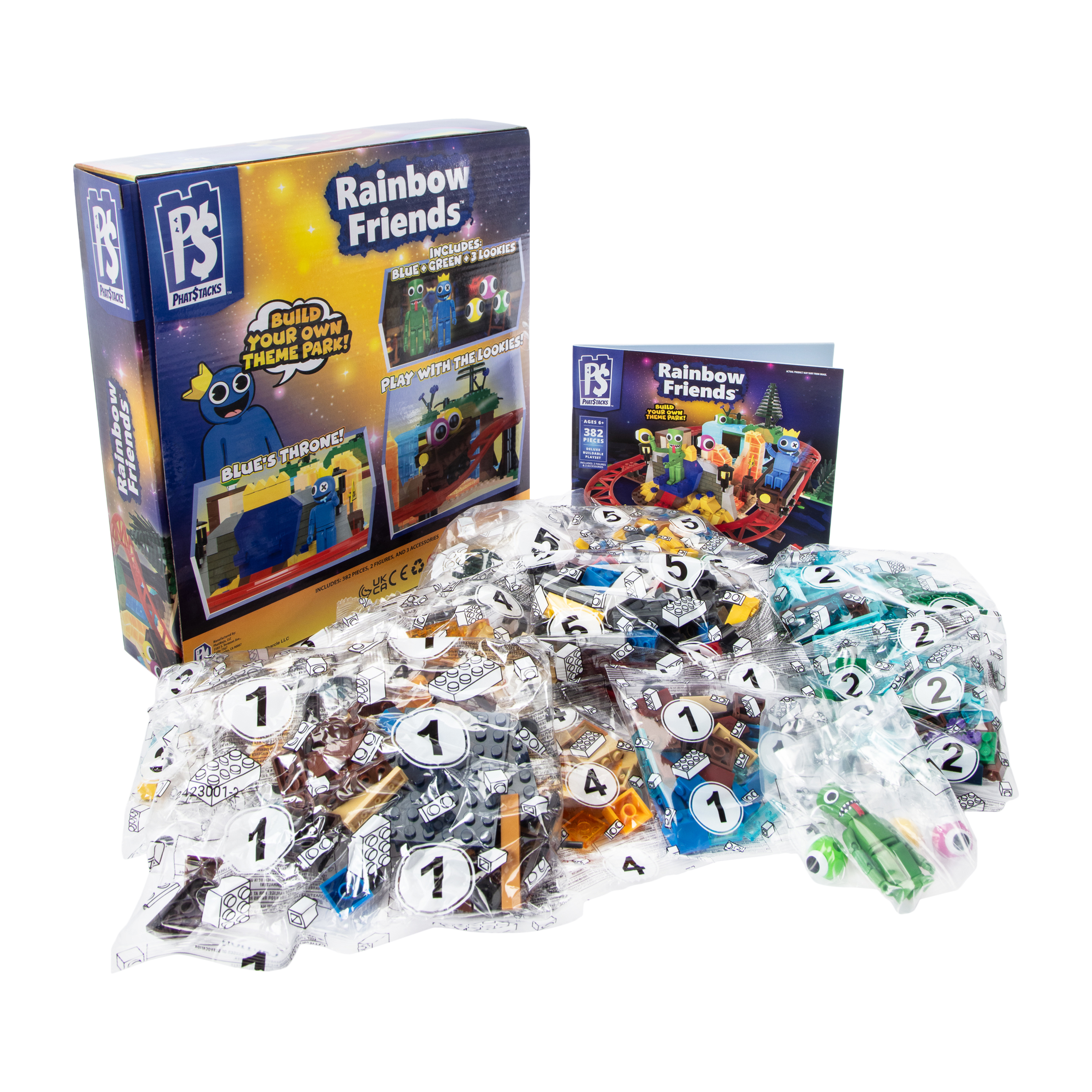 Rainbow Friends™ Build Your Own Theme Park Game Set