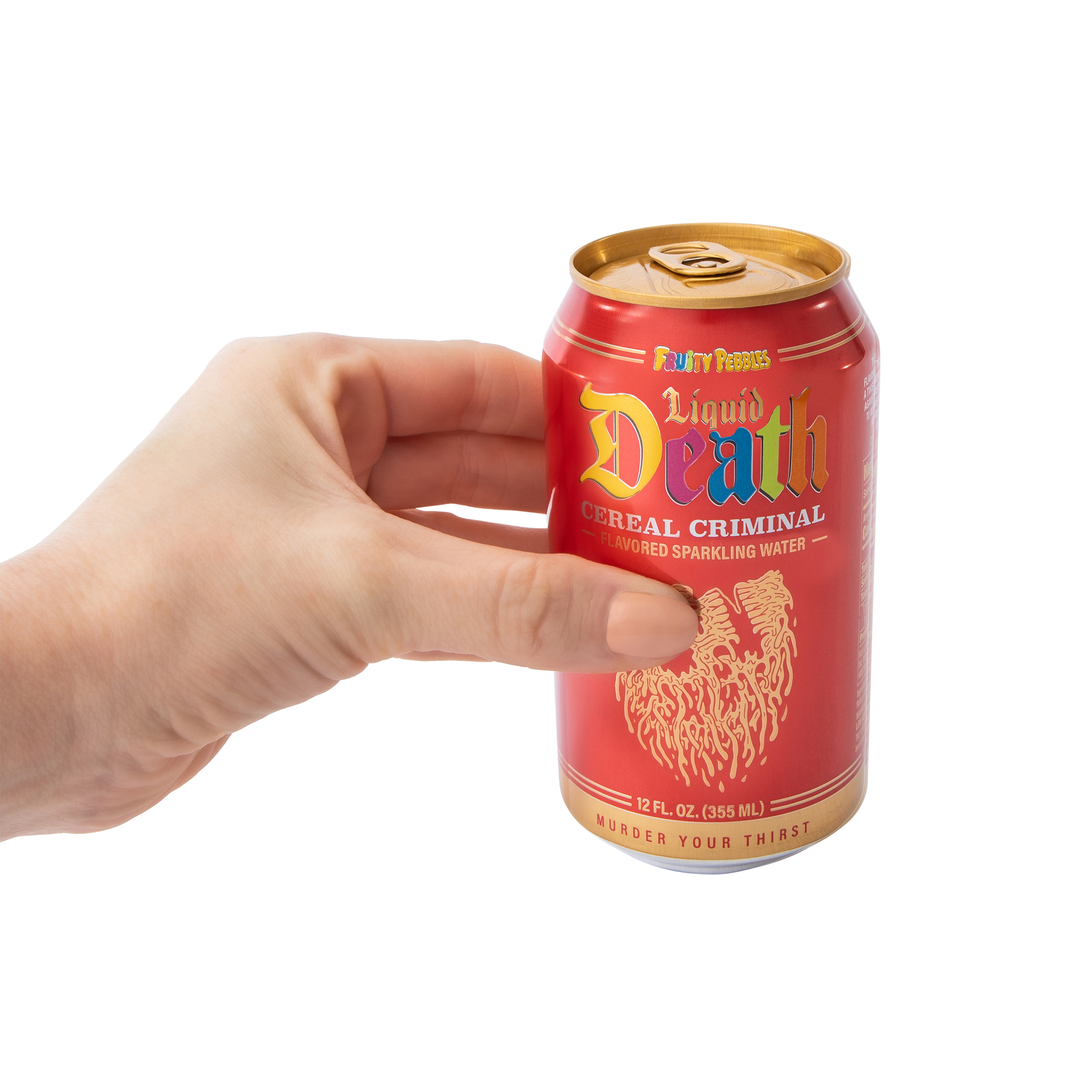 Liquid Death Cereal Criminal Flavored Sparkling Water 12oz