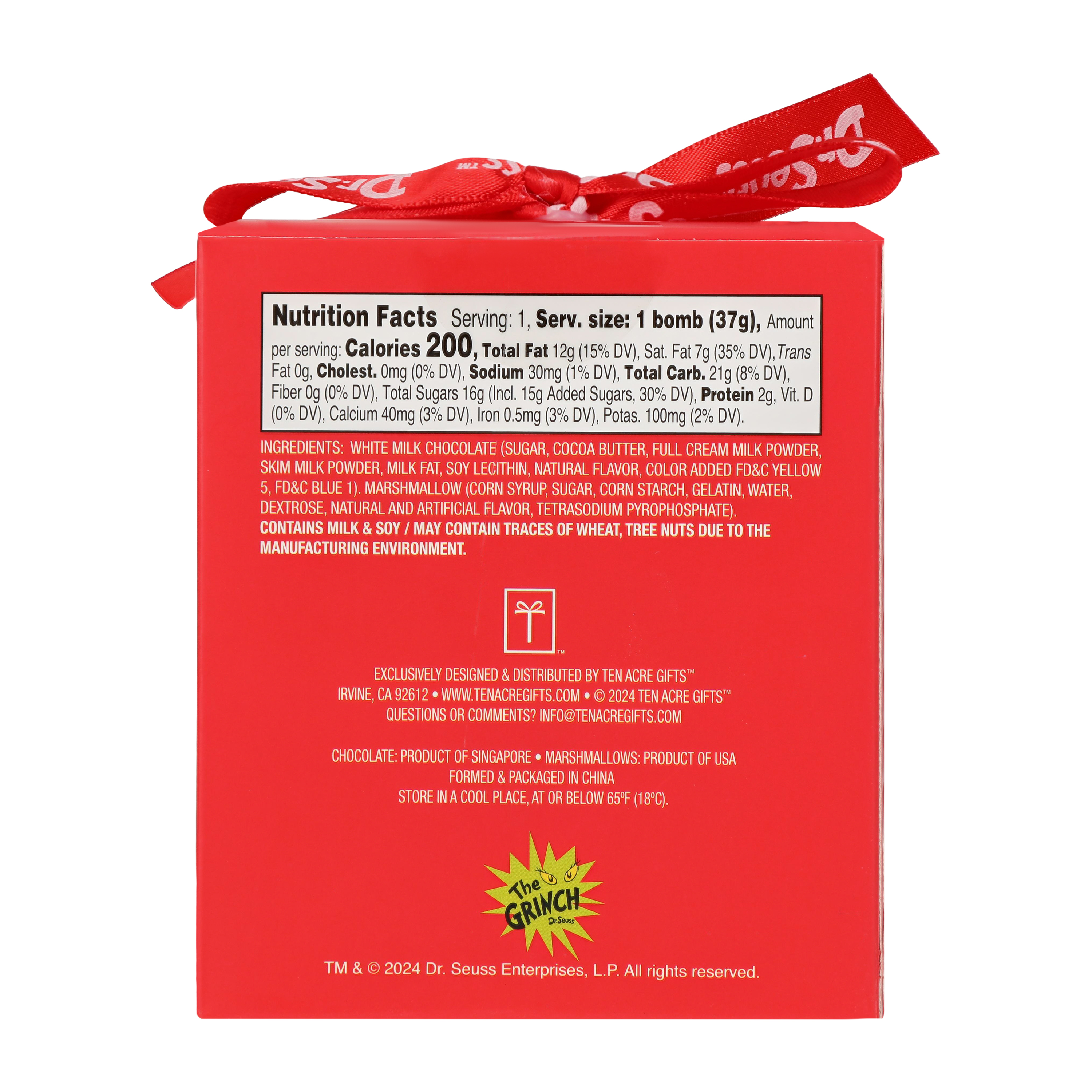 The Grinch™ Dr.Seuss™ Hot Cocoa Bomb 1.3oz