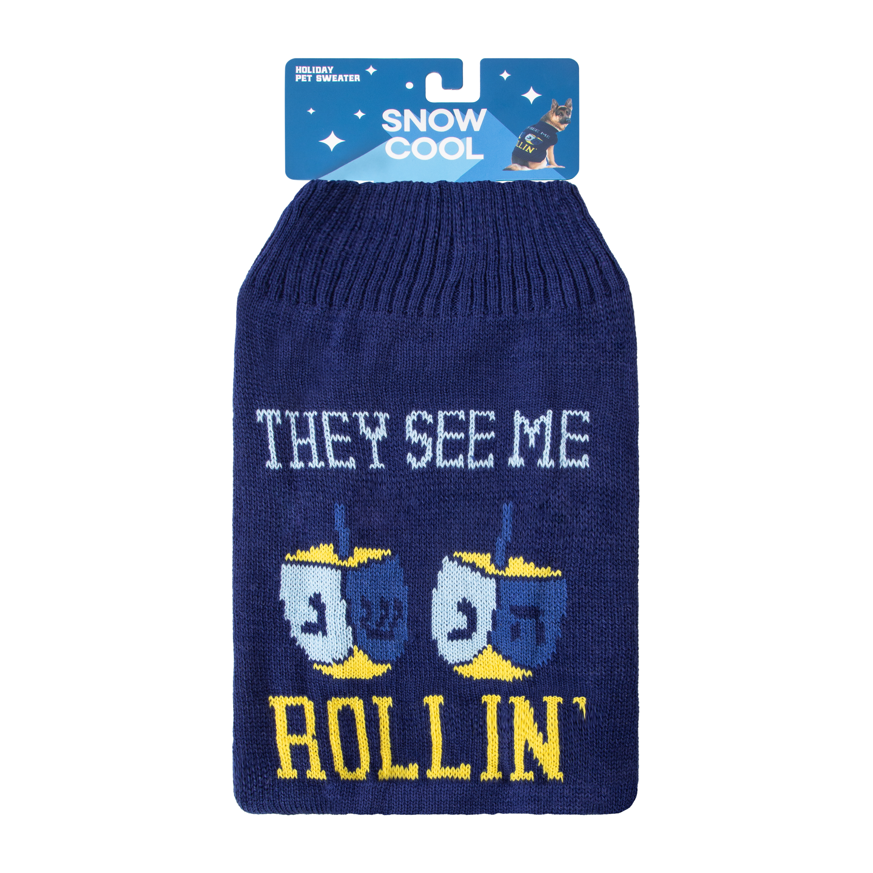 Holiday Hannukah Pet Sweater