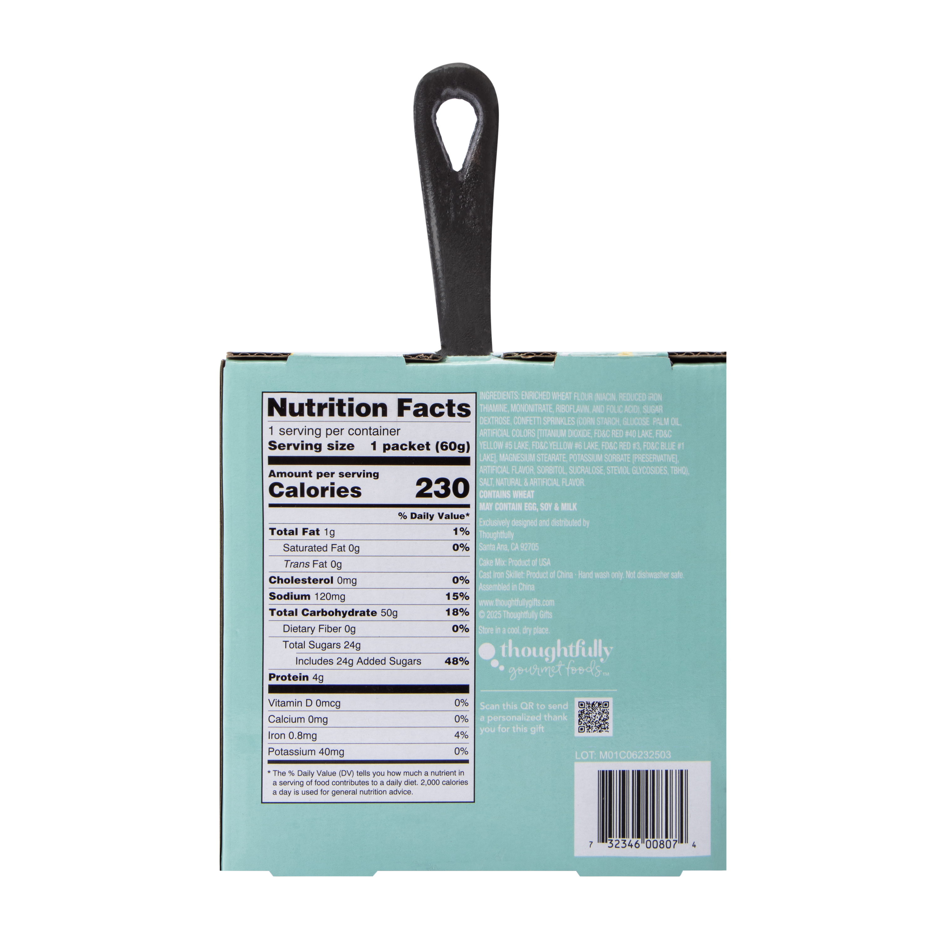 Thoughtfully Gourmet Foods™ Birthday Cake Baking Kit 2.1oz