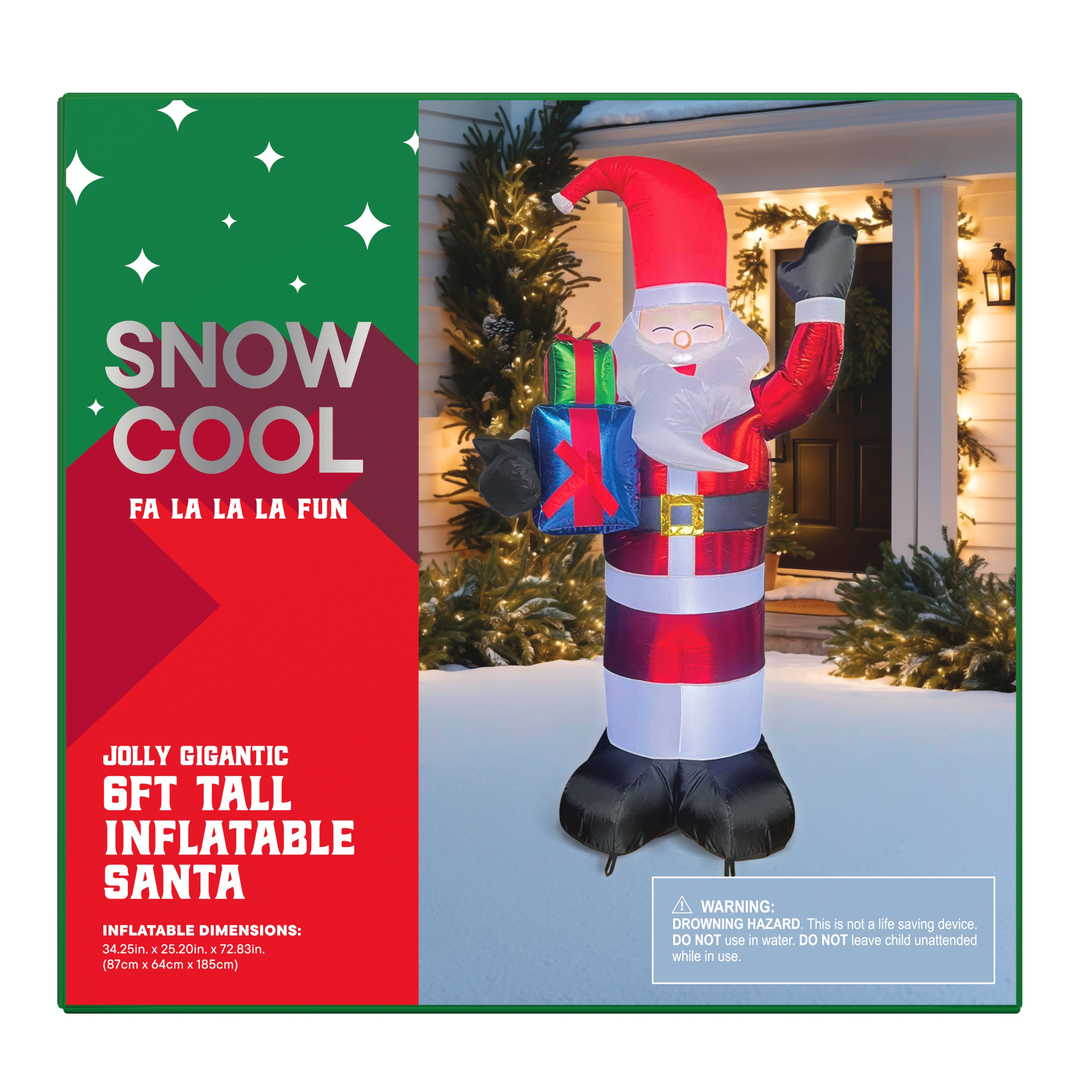 Gigantic Inflatable Santa