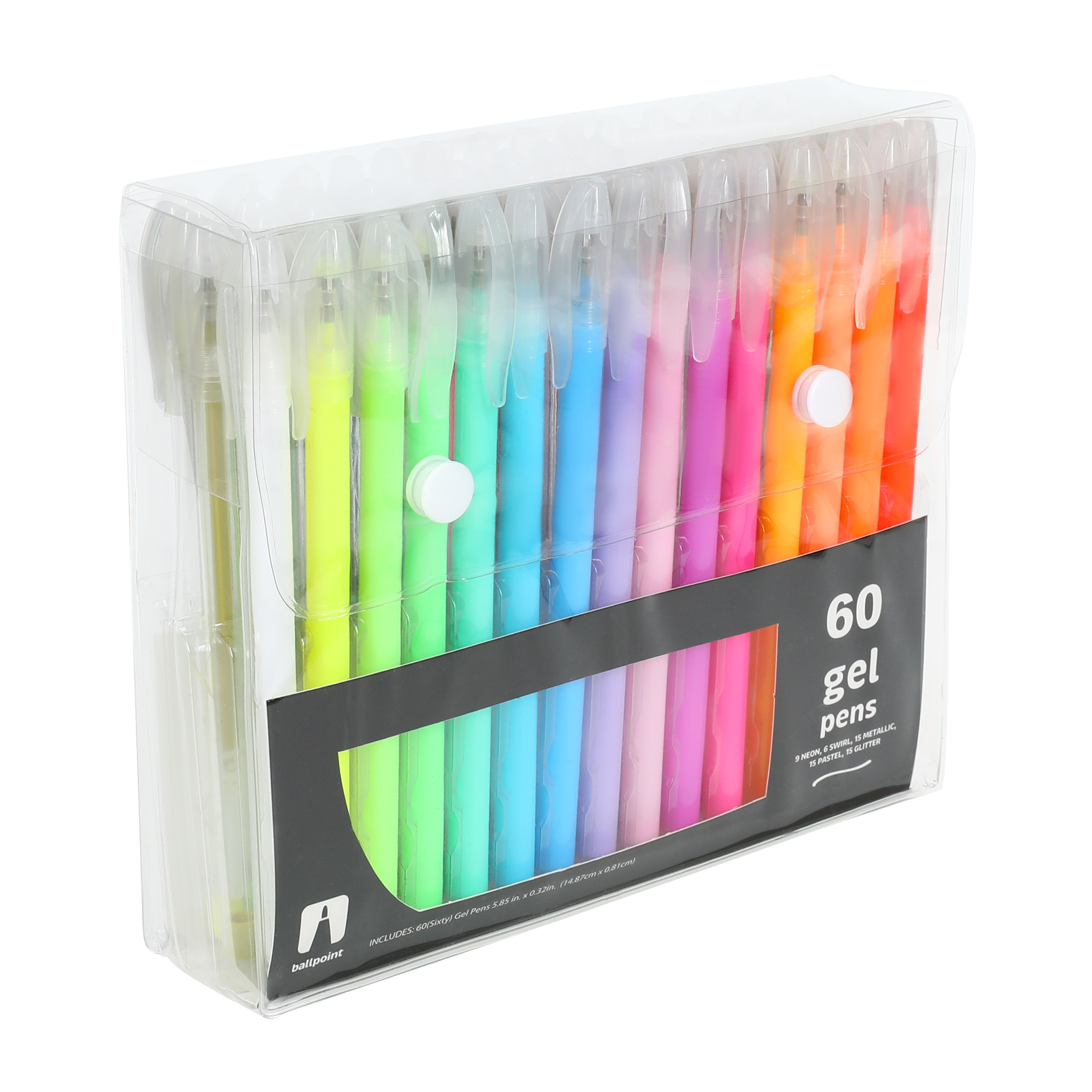 60-Count Gel Pens Set