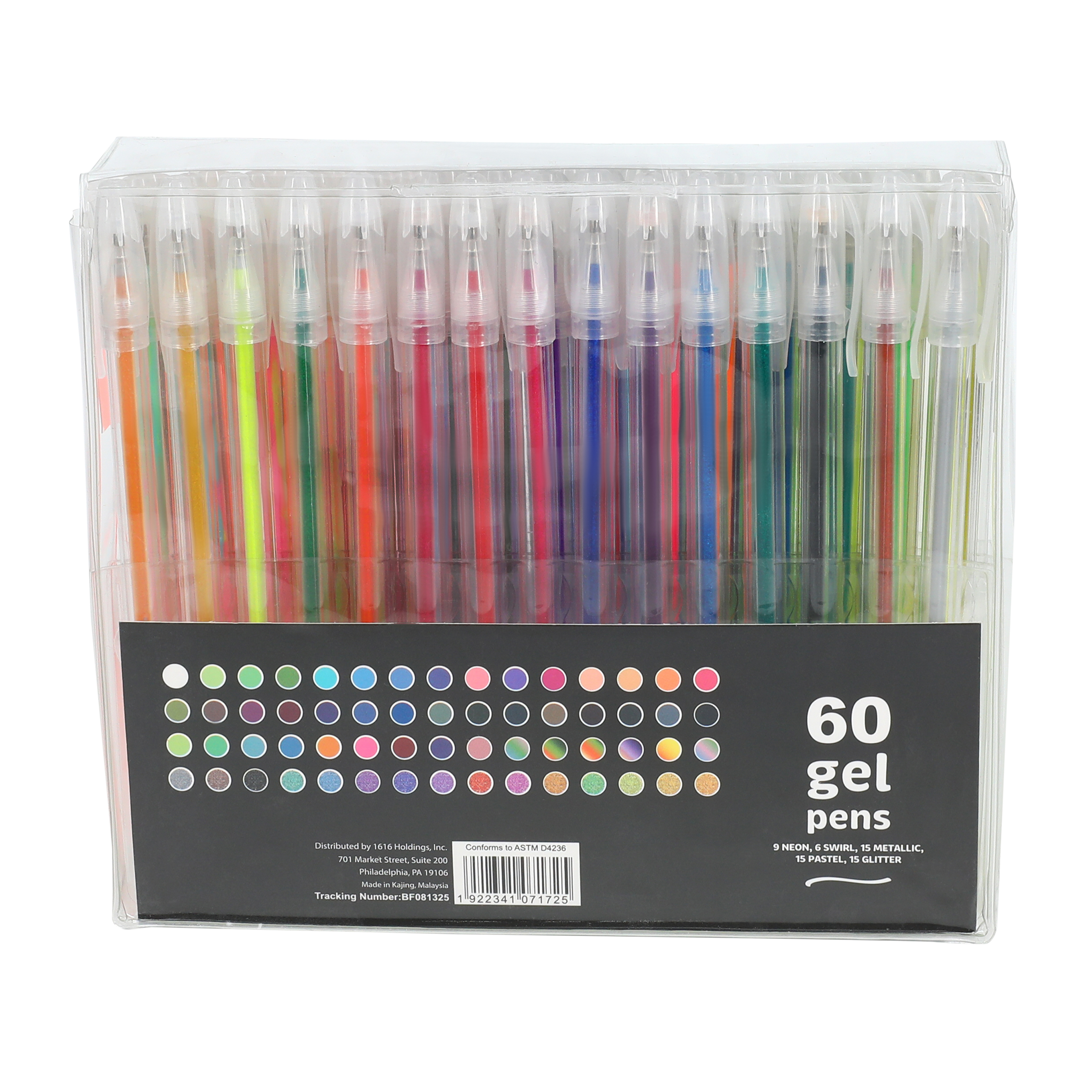 60-Count Gel Pens Set