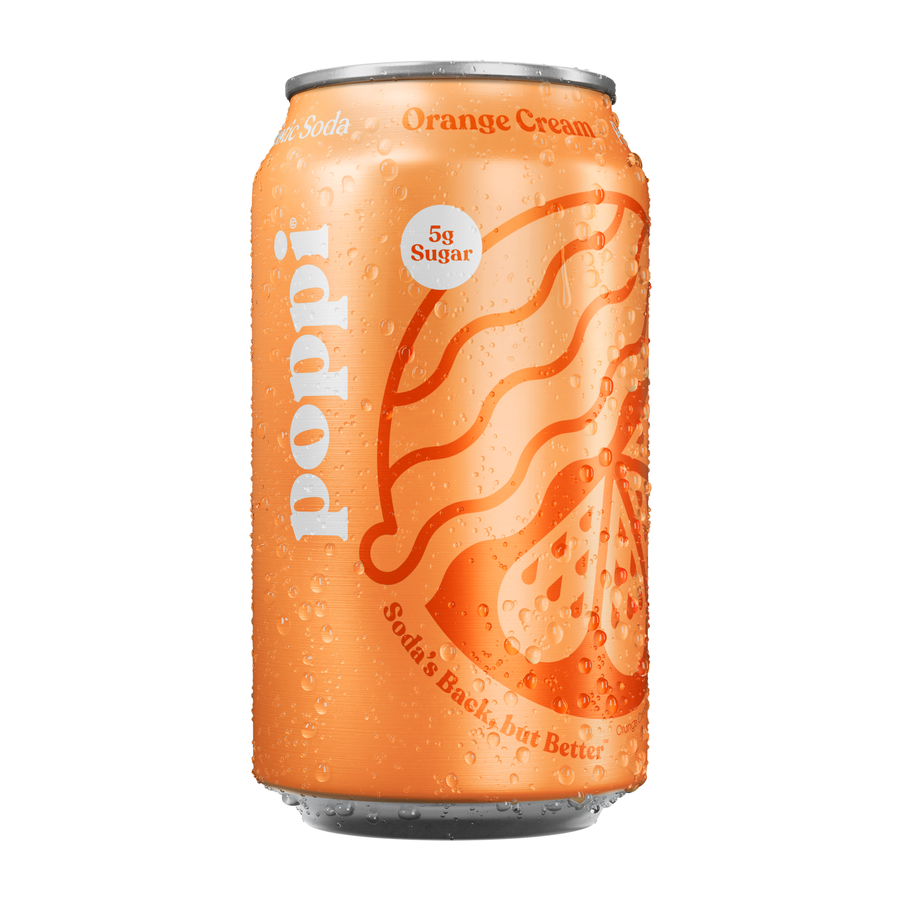 Poppi® Orange Cream Soda 12oz