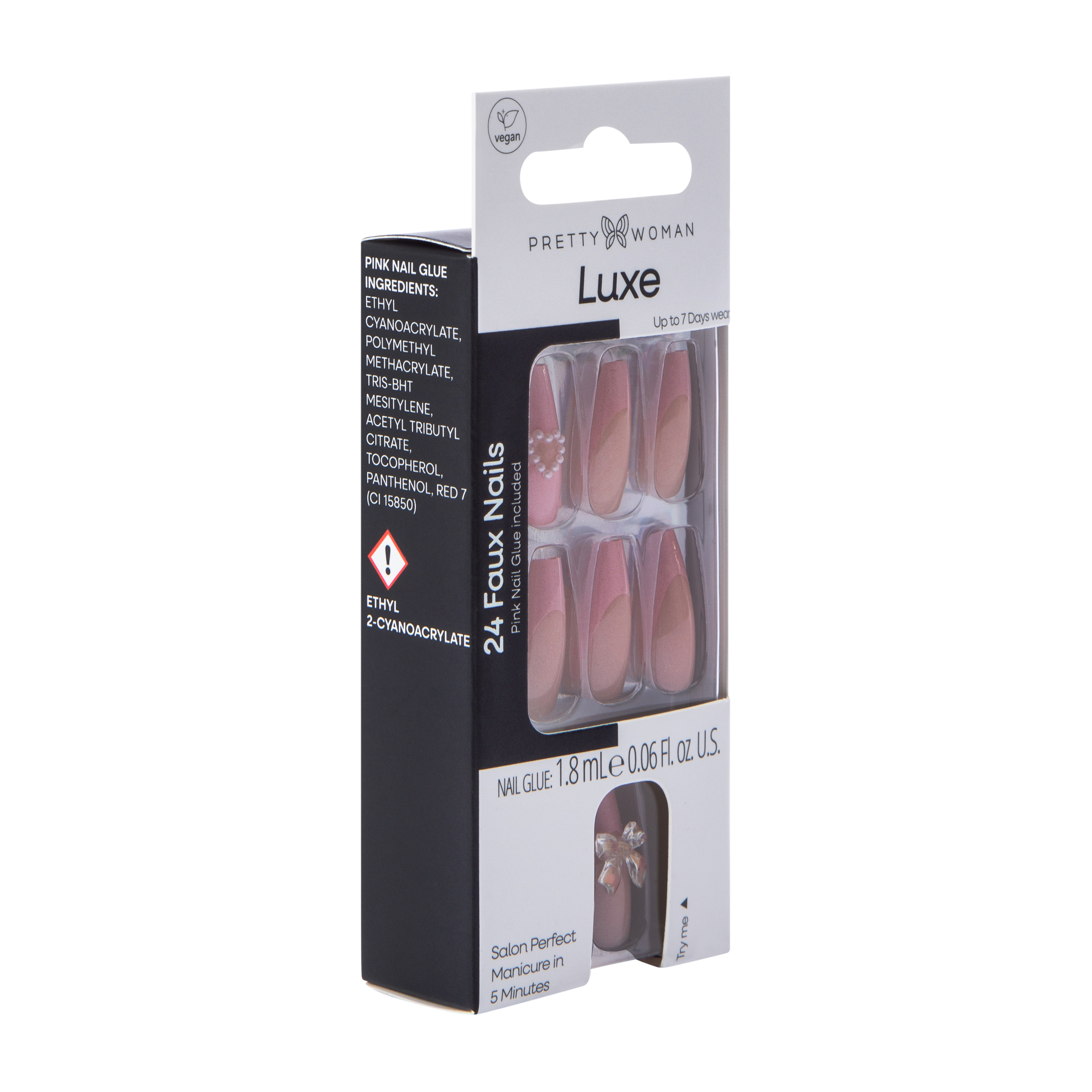 Pretty Woman Luxe Faux Nails Set 24-Count